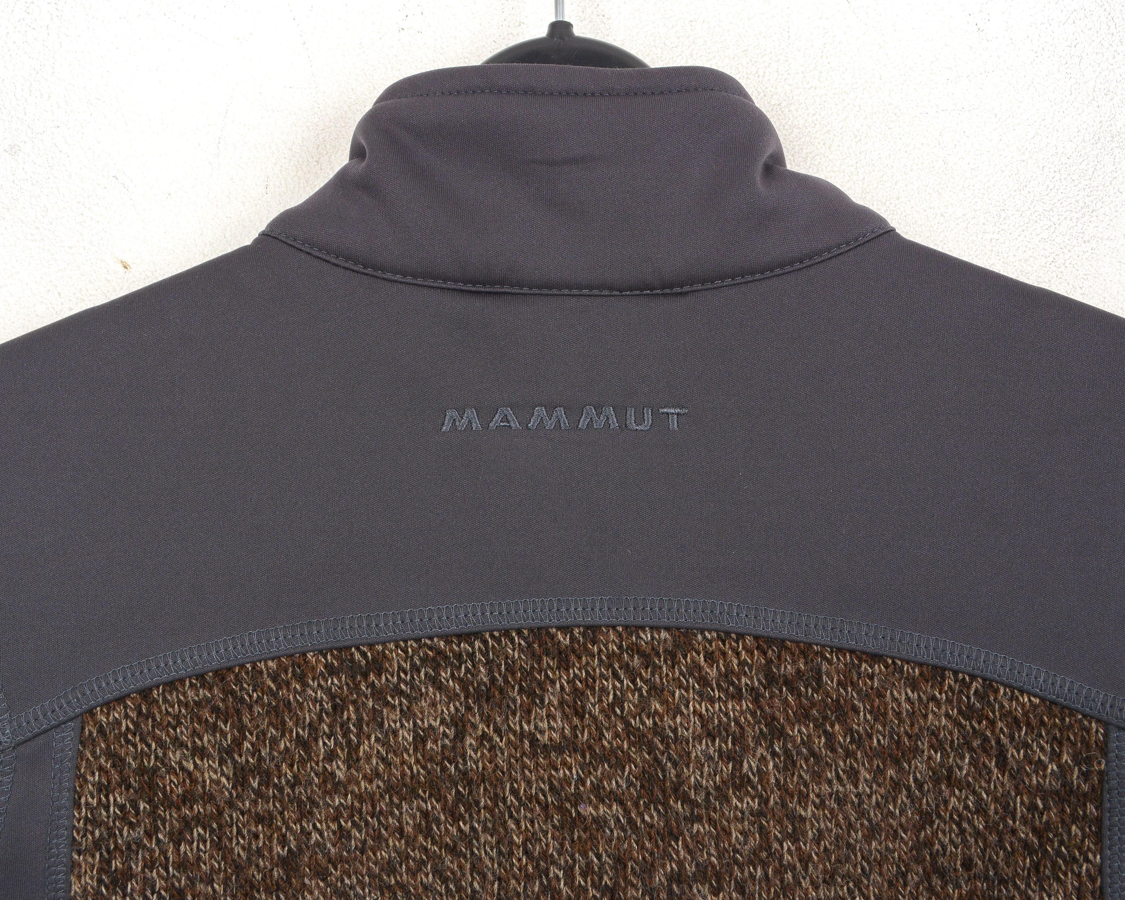 Mammut Womens M Wool Fleece Jumper Sweatshirt Jacket Sweater Brown Size M / US 6-8 / IT 42-44 - 5 Thumbnail
