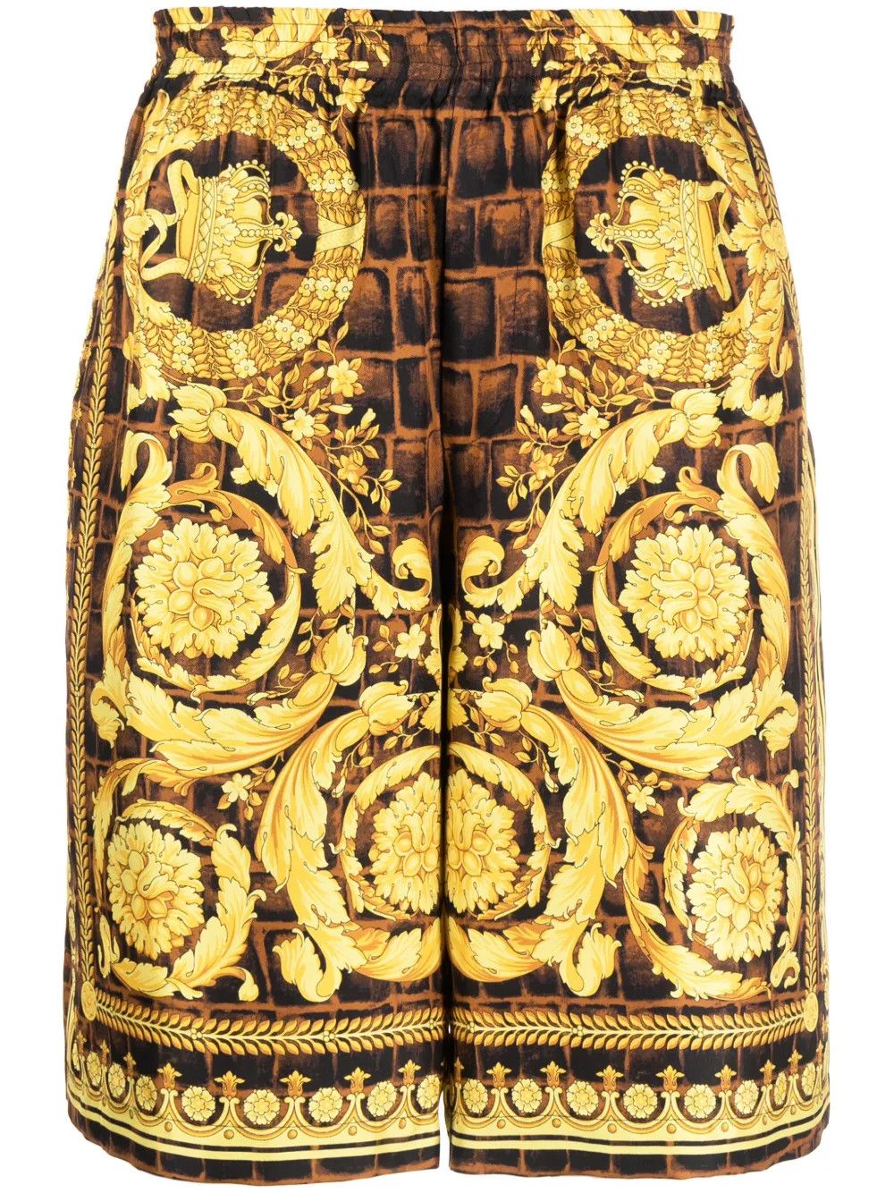 Versace o1y0525 Short in Brown/Gold Size US 34 / EU 50 - 1 Thumbnail