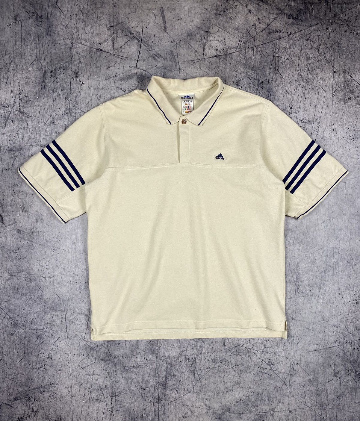 Adidas Vintage Adidas Streetwear Polo Shirt Size US L / EU 52-54 / 3 - 2 Thumbnail