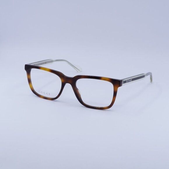 Gucci 🕶️ New Gucci GG0560O 006 Eyeglasses - Havana Frame Size ONE SIZE - 1 Thumbnail
