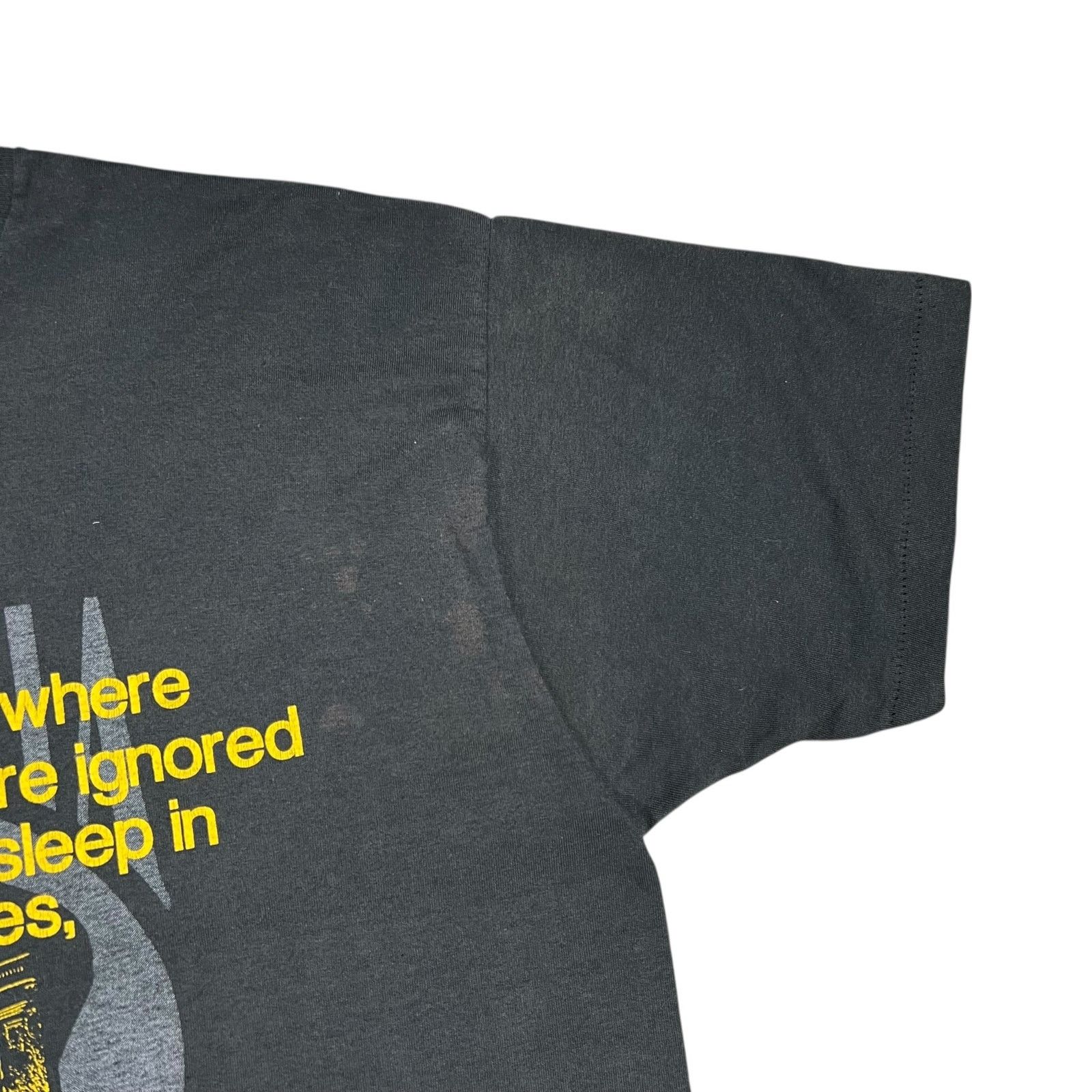 Fruit Of The Loom × Vintage 80s Only in America is a DRAFT DODGER White House faded tee Size US XL / EU 56 / 4 - 5 Thumbnail