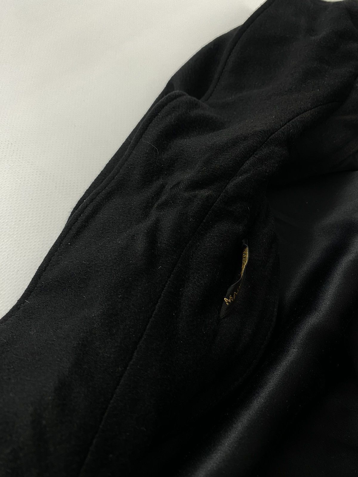 Vintage 🚨 Zilli LITHO NOIR vintage cashmere coat jacket black man 60 Size US XXL / EU 58 / 5 - 14 Thumbnail