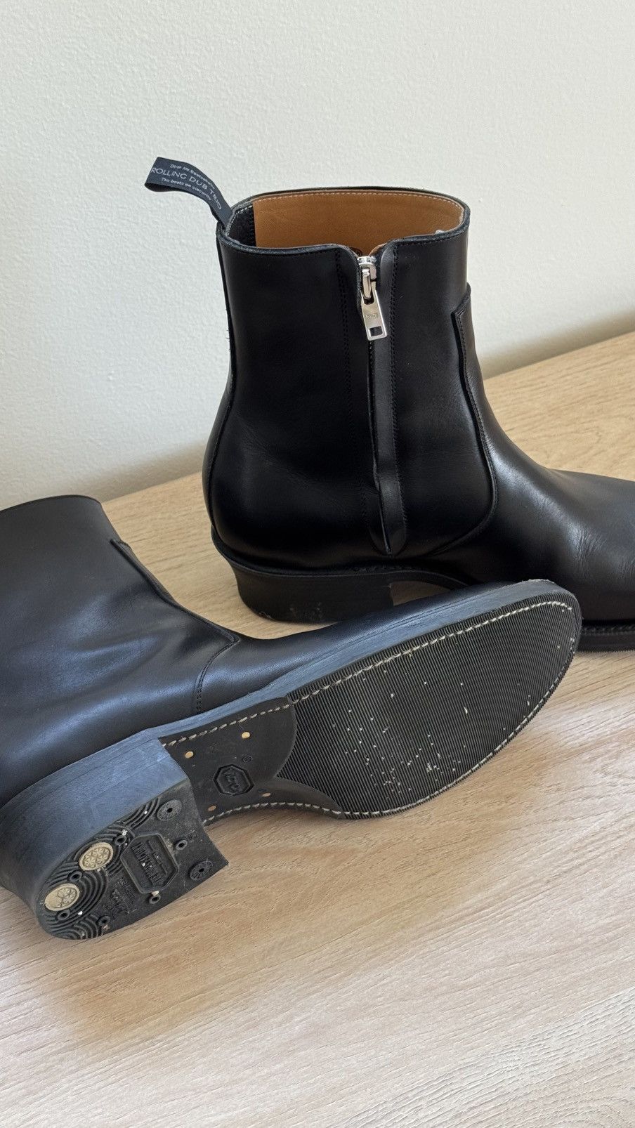 Rolling Dub Trio RARE! Rolling Dub Trio Gleaners Side-Zip Boots, Size 9 Size US 9 / EU 42 - 7 Thumbnail