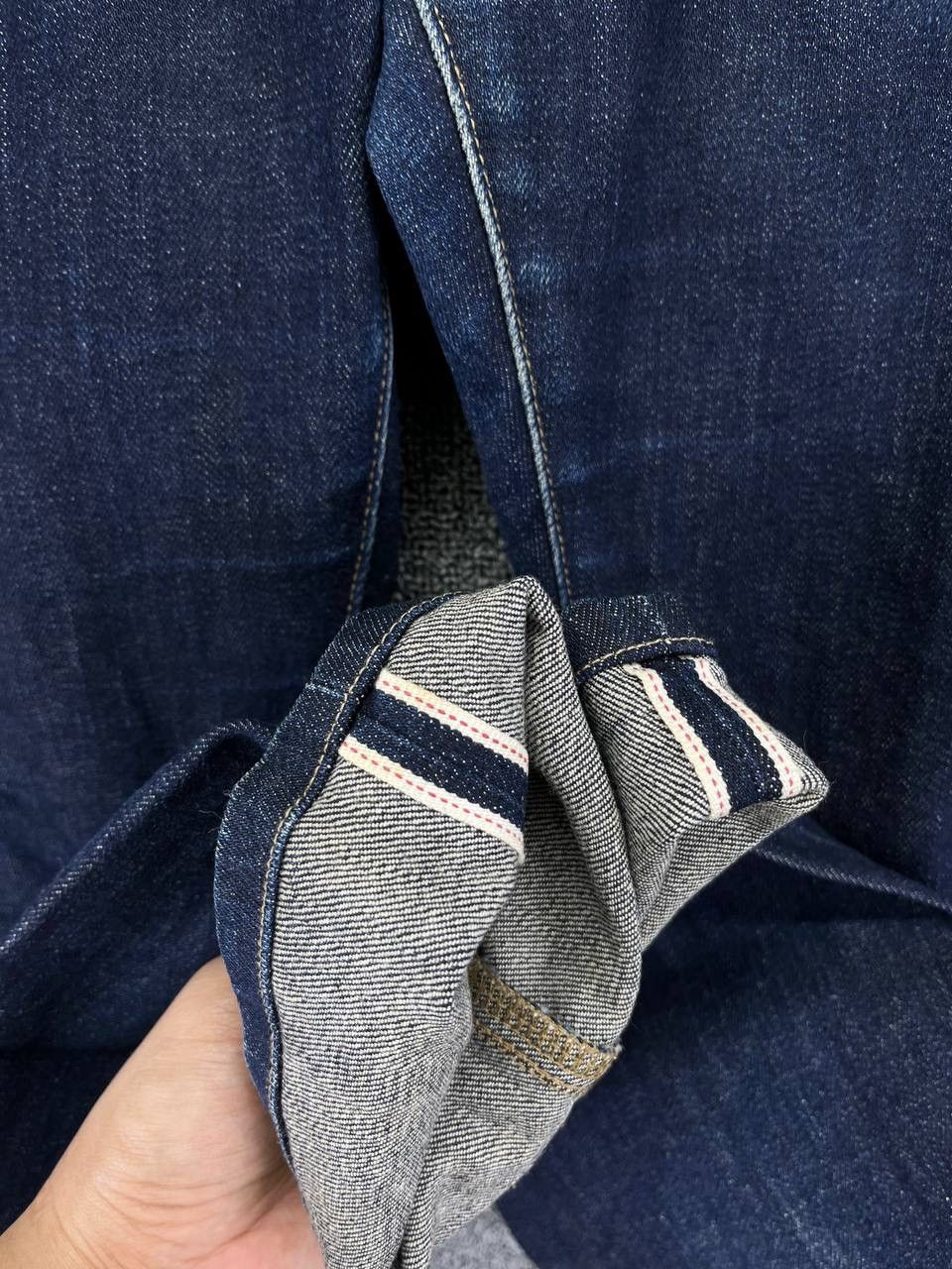 Uniqlo Vintage Uniqlo Selvedge Redline Slim Jeans Denim Pants Size US 31 - 9 Thumbnail