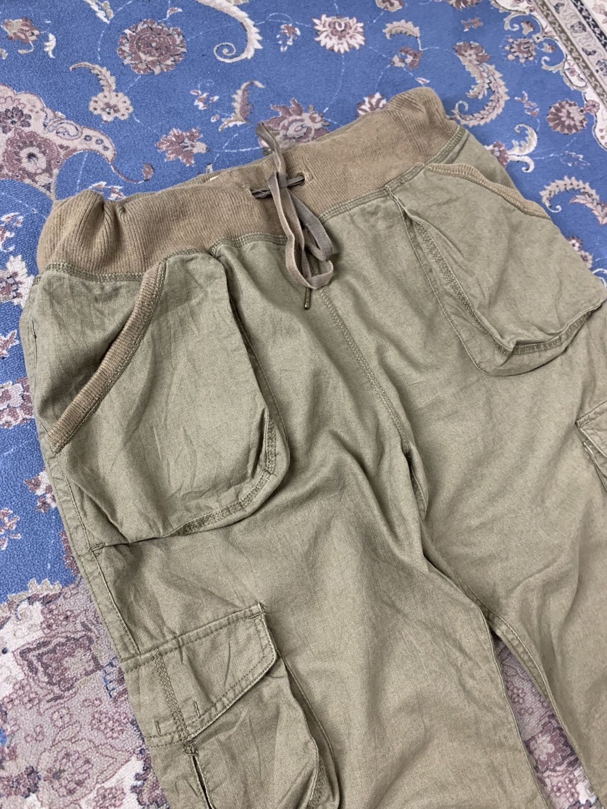 GOA GOA Flare Linen Cargo Share Spirit LGB Size US 33 - 4 Thumbnail