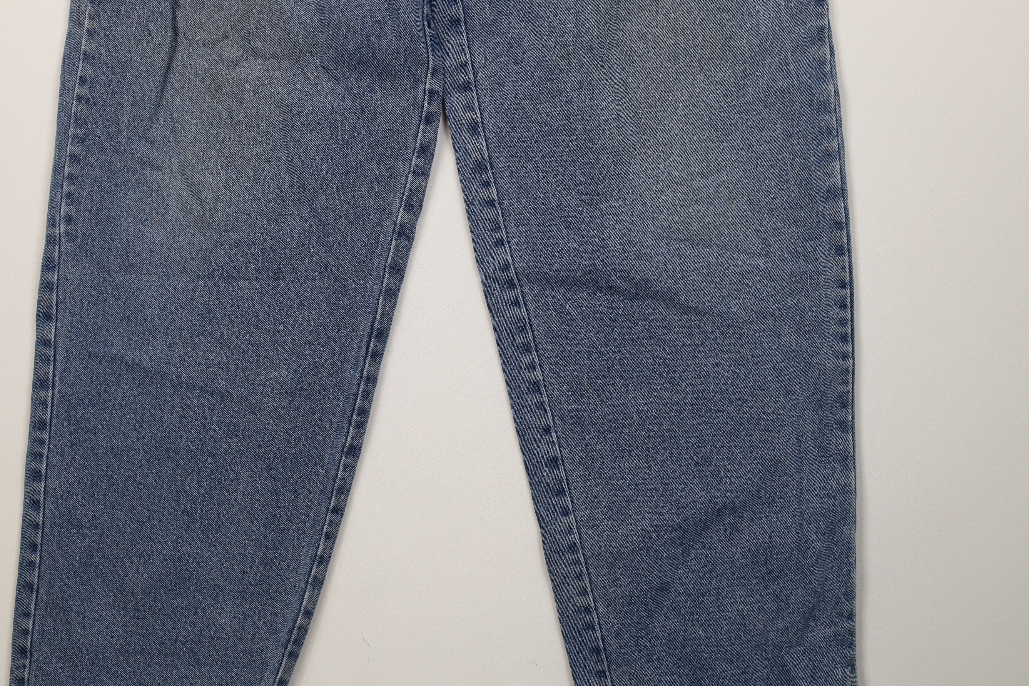 Vintage Vintage 90s Streetwear Lined Wide Leg Denim Jeans Blue Size US 36 / EU 52 - 5 Thumbnail