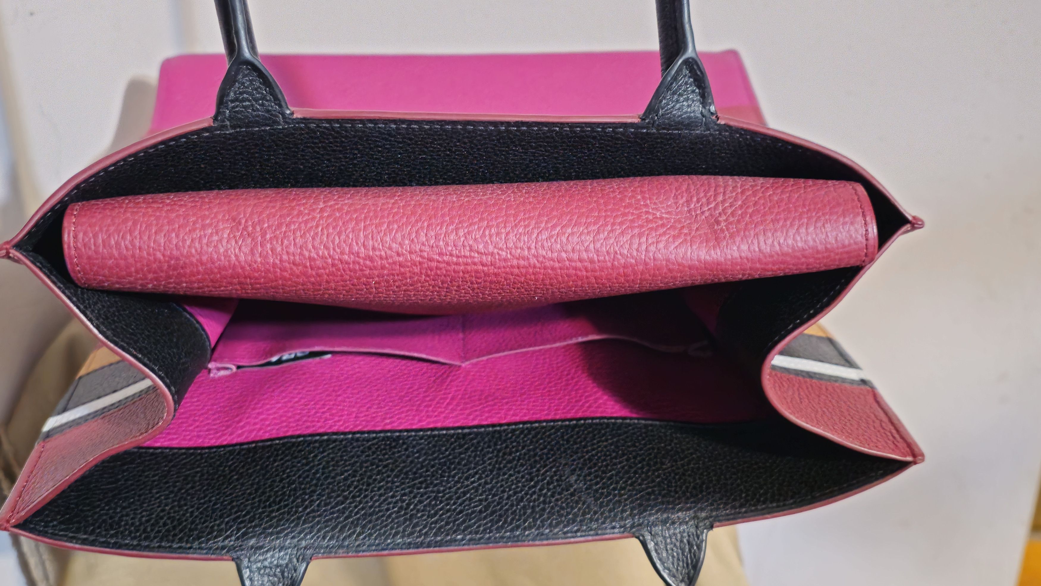 Other Graf Paris Multicolor Striped Leather Tote Bag Size ONE SIZE - 9 Thumbnail