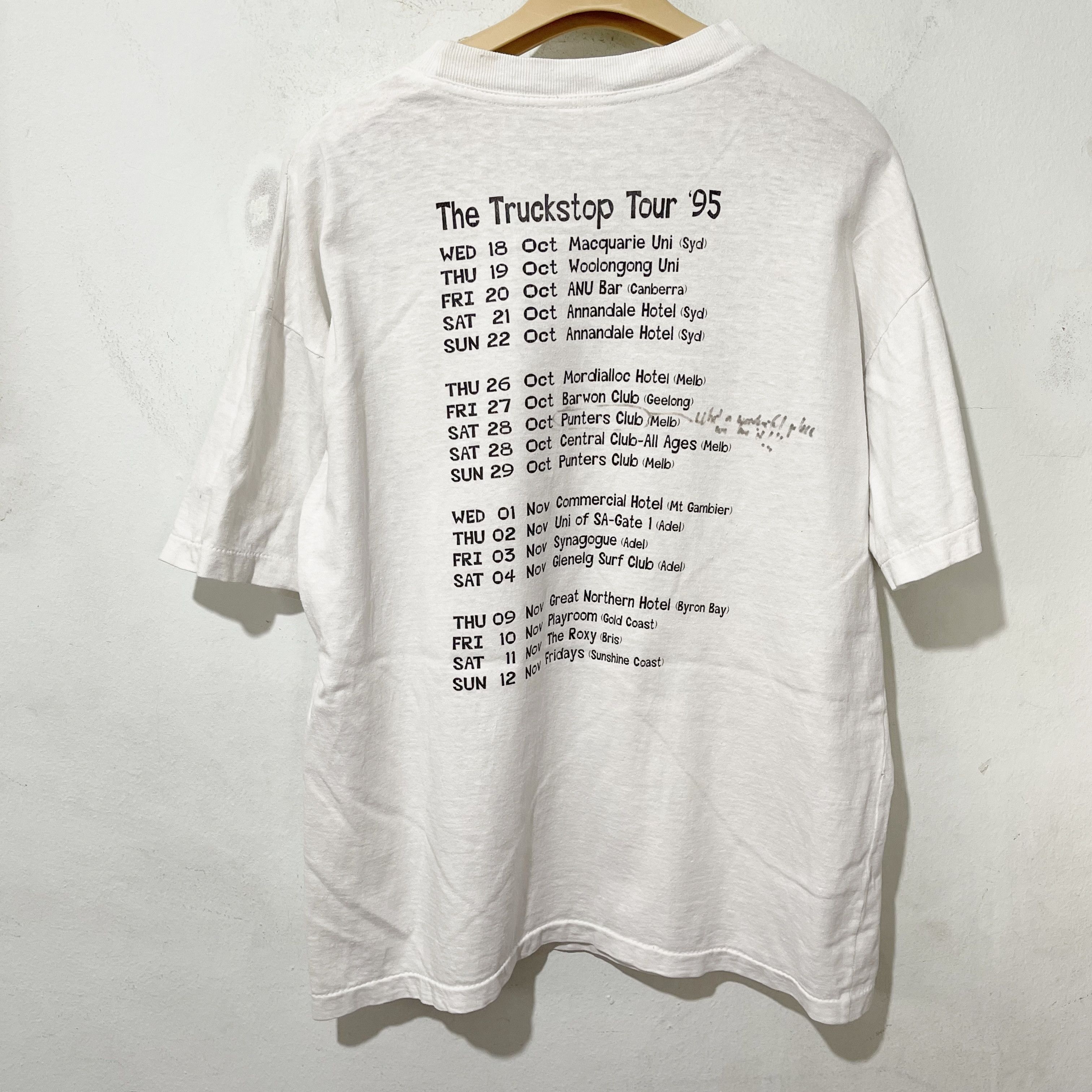 Band Tees Vintage 90s Powderfinger Sidewinder Fur Truckstop T-Shirt Size US M / EU 48-50 / 2 - 4 Thumbnail