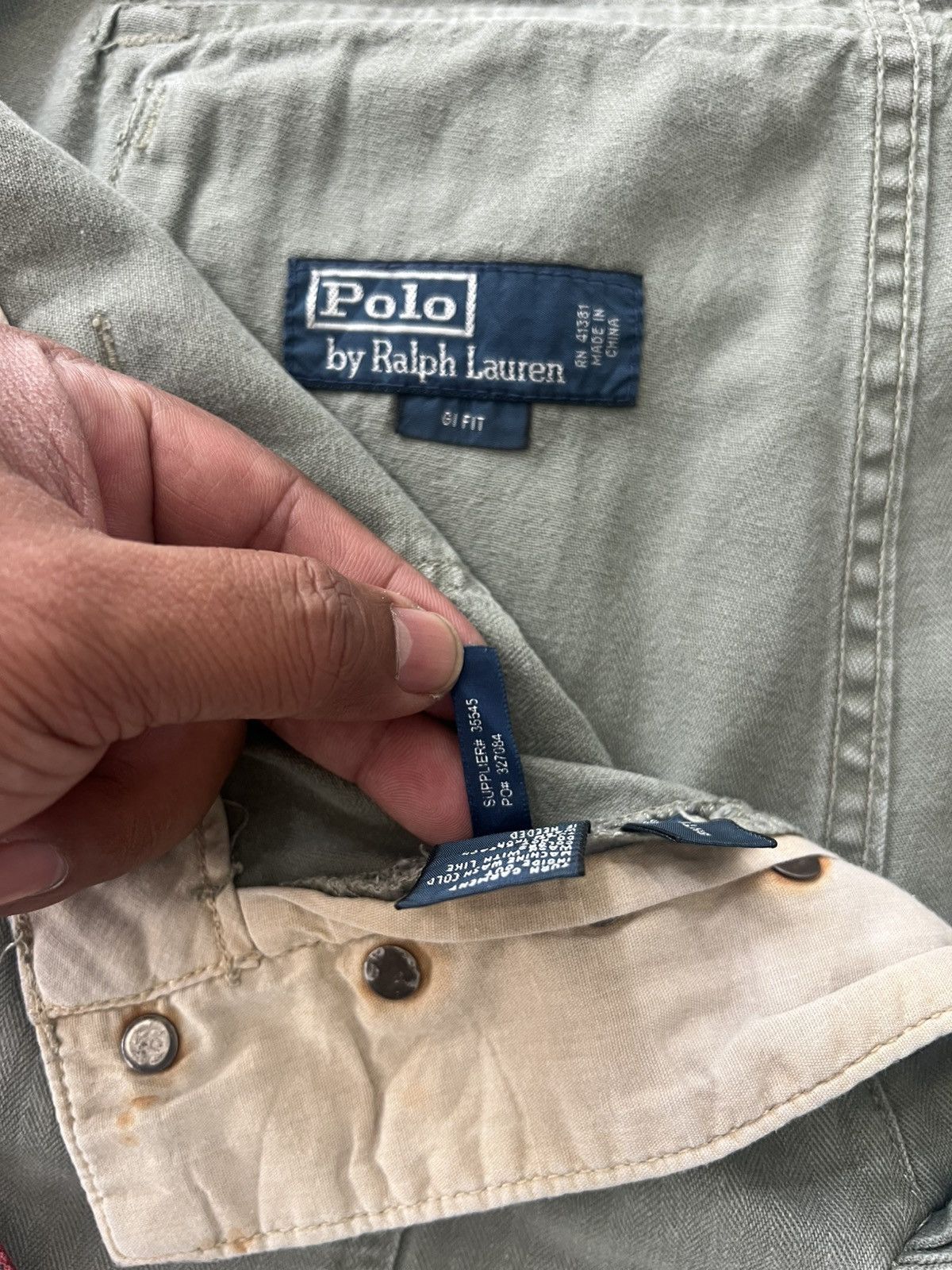 Polo Ralph Lauren POLO by Ralph Lauren USMC Monkey Pants HBT Military Size US 38 / EU 54 - 15 Thumbnail