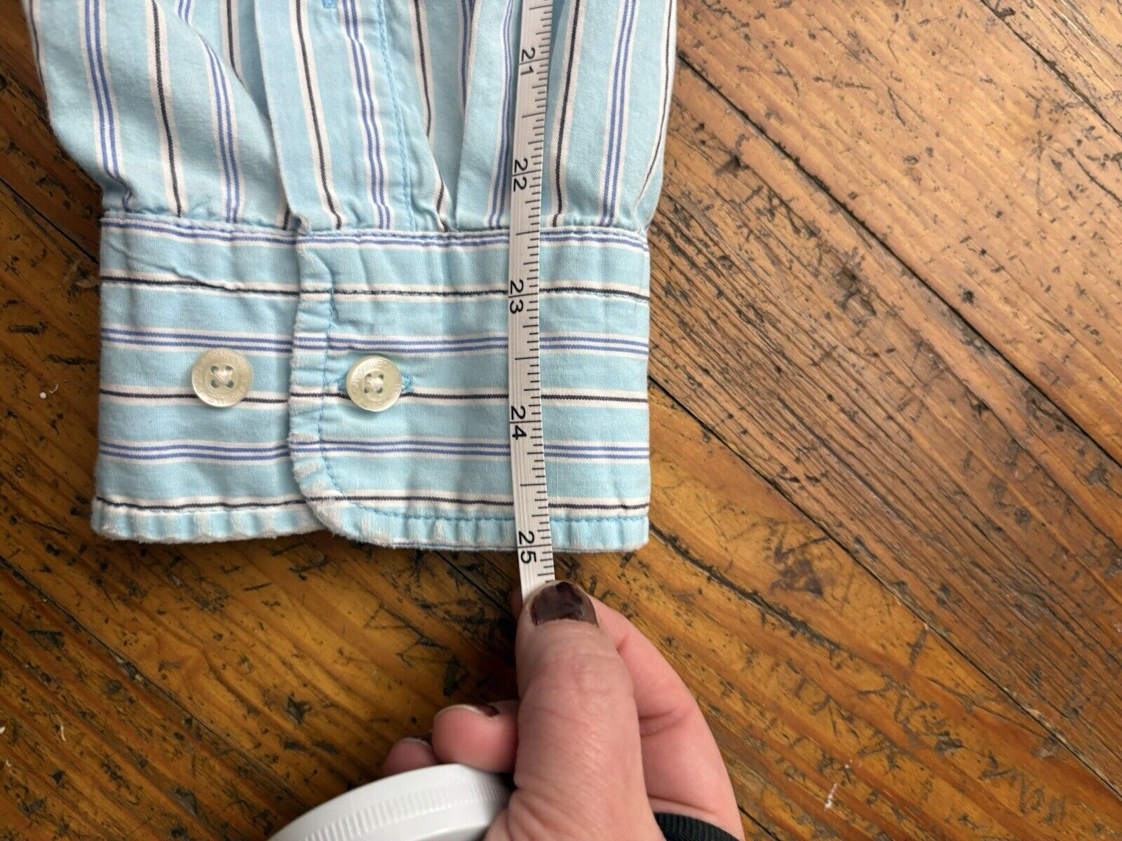 U.S. Polo Assn. US Polo Assn shirt mens 2XL striped button up long sleeve Size US XXL / EU 58 / 5 - 6 Thumbnail