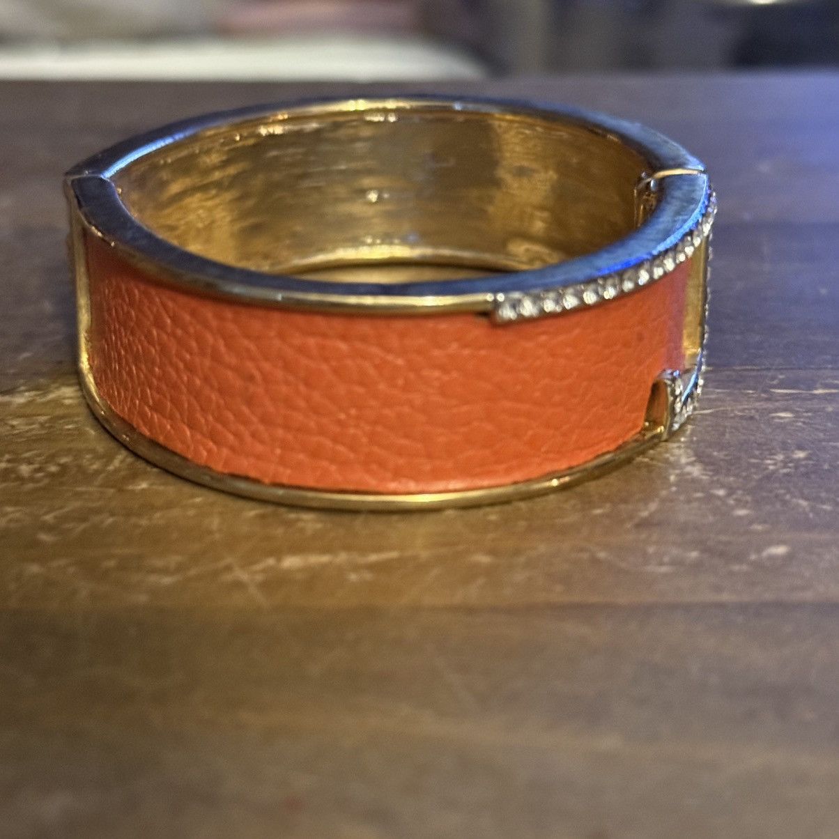 Other Orange and rhinestone bangle bracelet set Size ONE SIZE - 7 Thumbnail