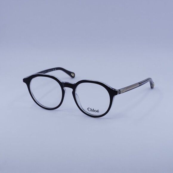 Chloe 🕶️ New Chloe CH0012O 007 Eyeglasses - Black Frame 50mm Size ONE SIZE - 1 Thumbnail