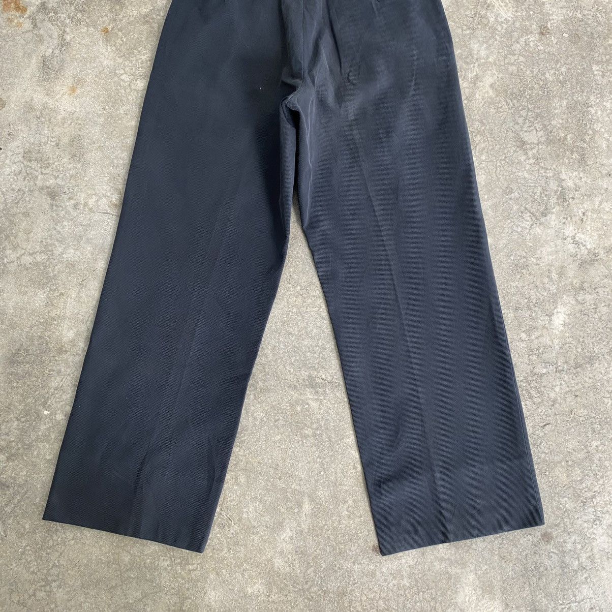 Emporio Armani 1990’s Emporio Armani Twill Cotton Wide Trouser Pants Size US 31 - 15 Thumbnail