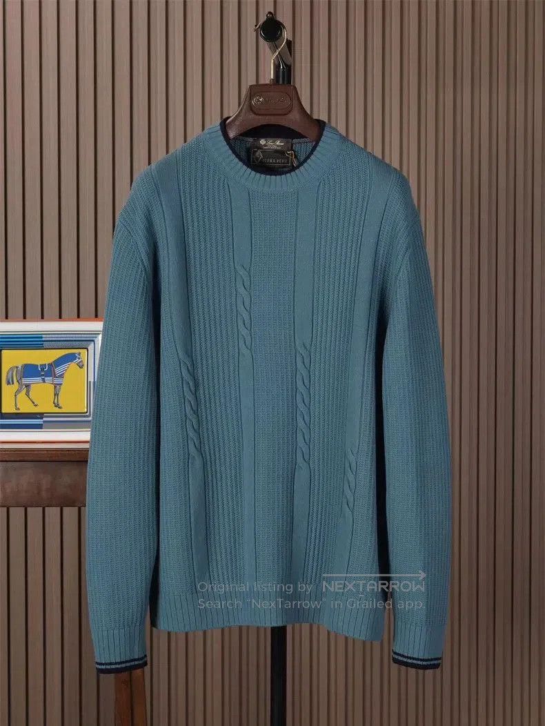 Loro Piana Loro Piana Men's Vicuna Knit Sweater. Size US L / EU 52-54 / 3 - 1 Thumbnail