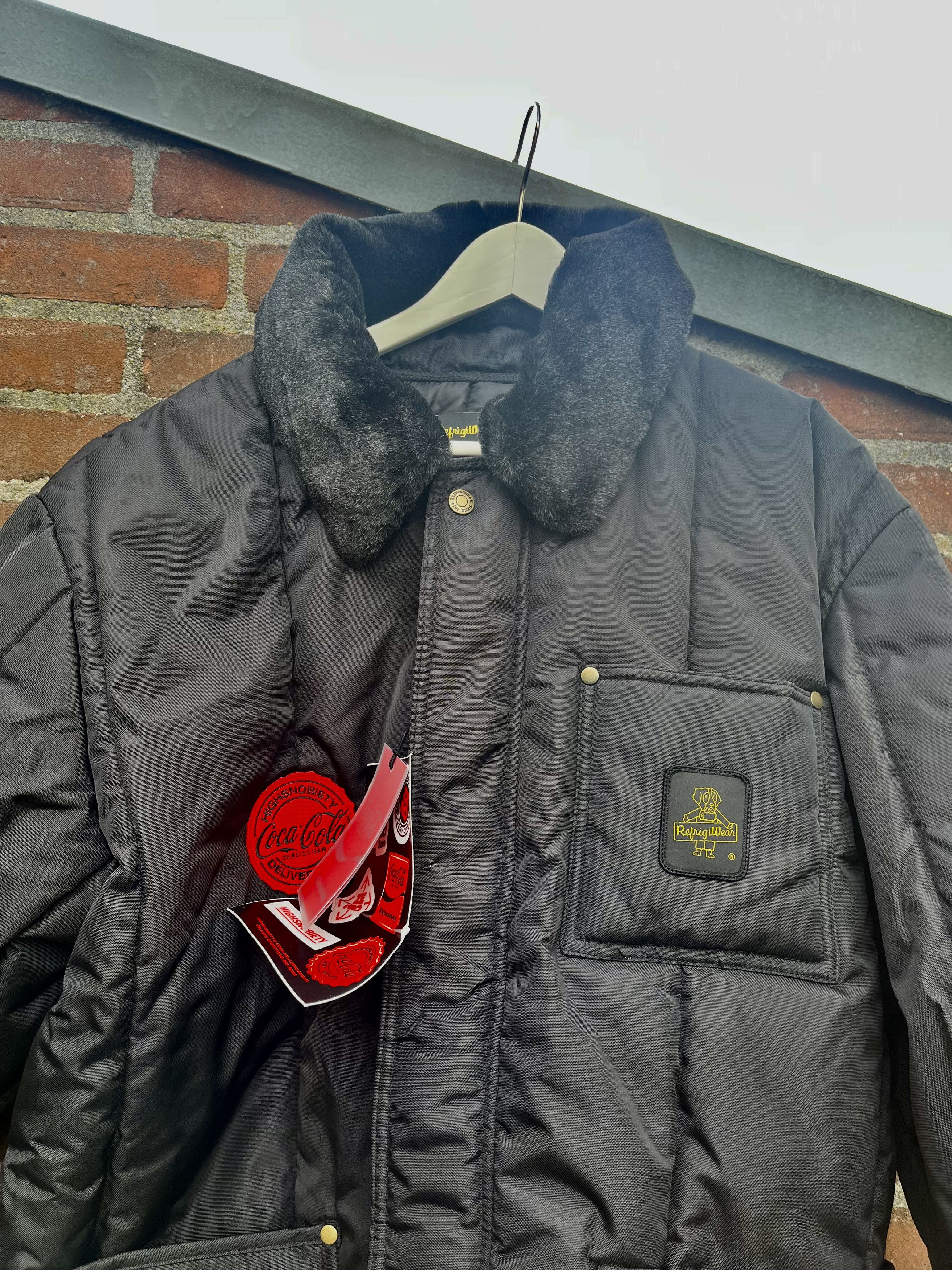 Refrigiwear Highsnobiety Coca-Cola RefrigiWear Polar Jacket Black XL Size US XL / EU 56 / 4 - 3 Thumbnail