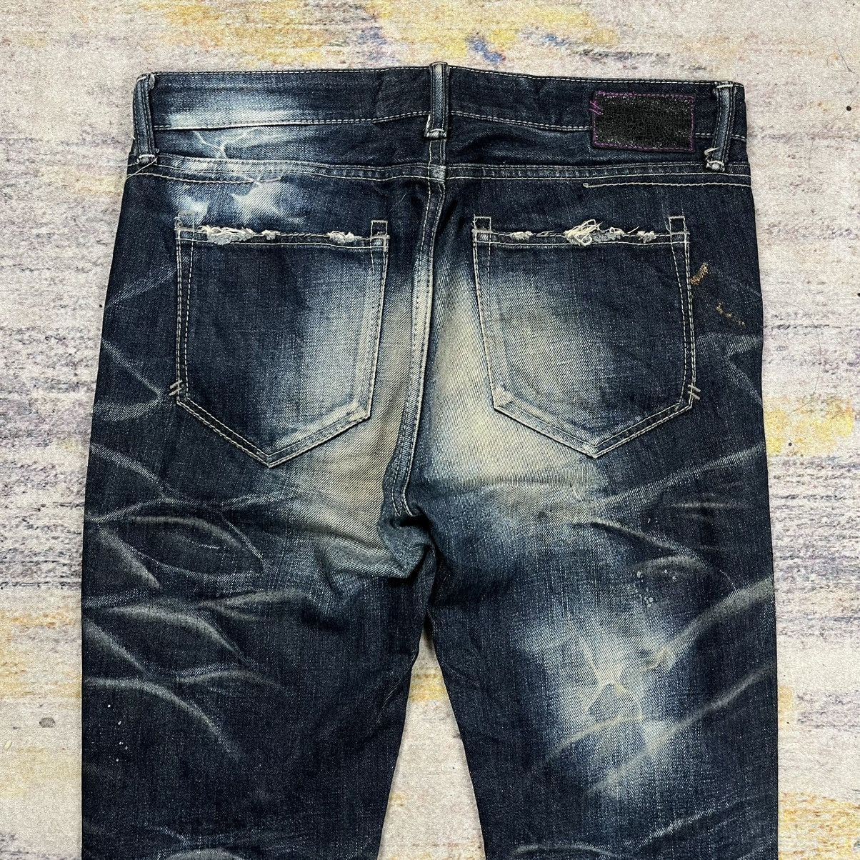 Tornado Mart Civarize clawmark spiral wash denim pants Size US 32 / EU 48 - 5 Thumbnail