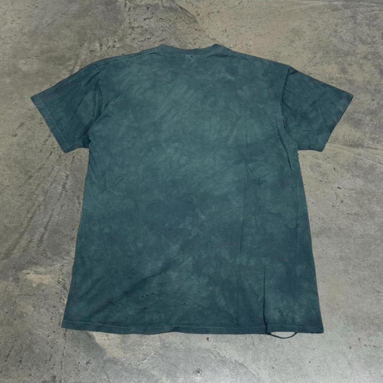 The Mountain × Vintage Vintage 90s The Mountain Distressed Wolf T-Shirt Size US L / EU 52-54 / 3 - 3 Thumbnail