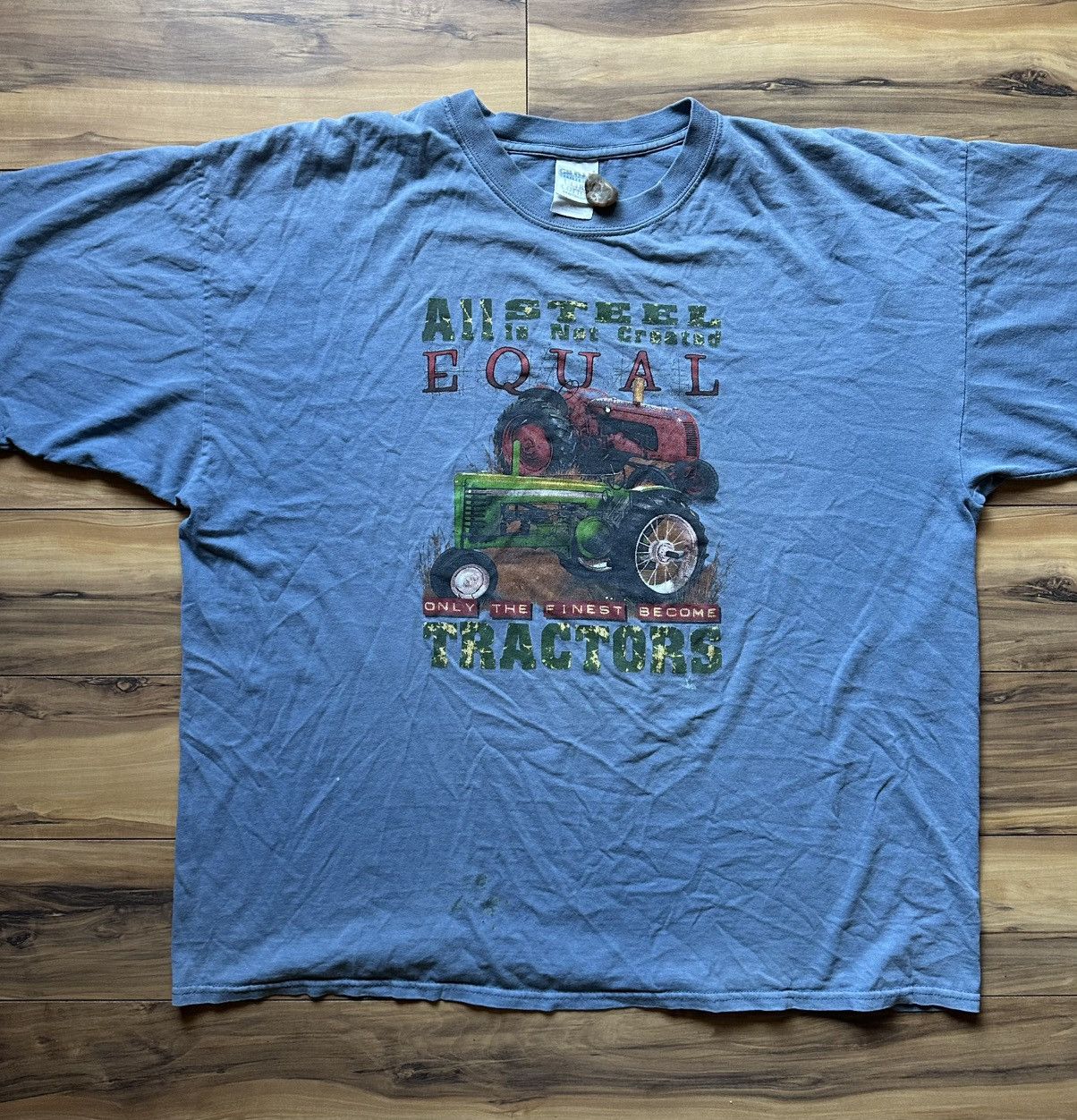 Gildan All steel is not equal tractor graphics Size US XXL / EU 58 / 5 - 1 Thumbnail