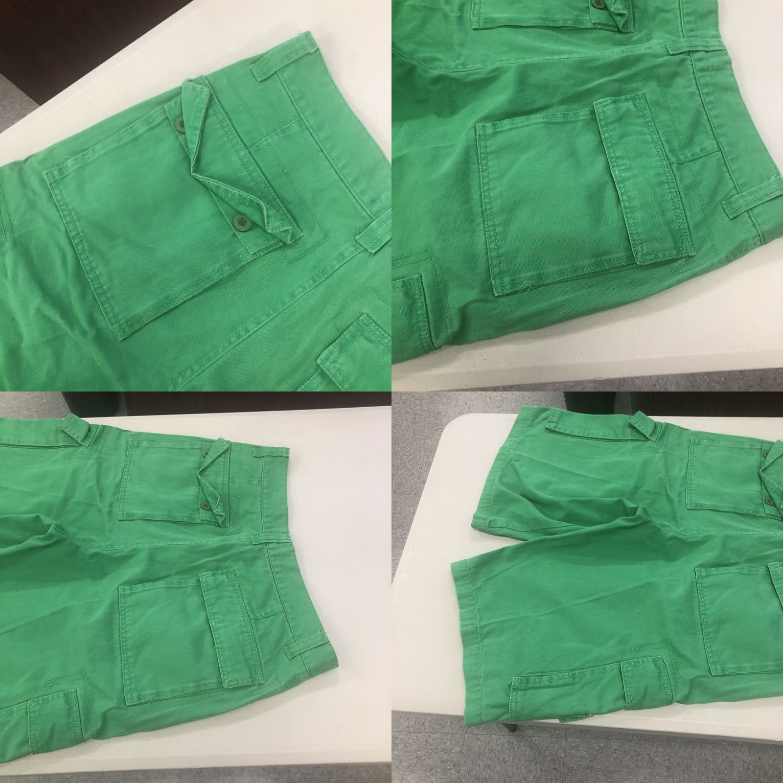 Polo Ralph Lauren VINTAGE Polo Ralph Lauren Cargo Skate Shorts Men 32 Green 13in Inseam Cargo Logo Size US XS / EU 42 / 0 - 9 Thumbnail