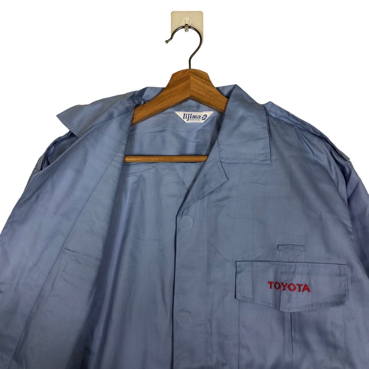 Japanese Brand 🔥Rare Work Jacket Vintage Toyota Racing Big Logo Size US L / EU 52-54 / 3 - 10 Thumbnail