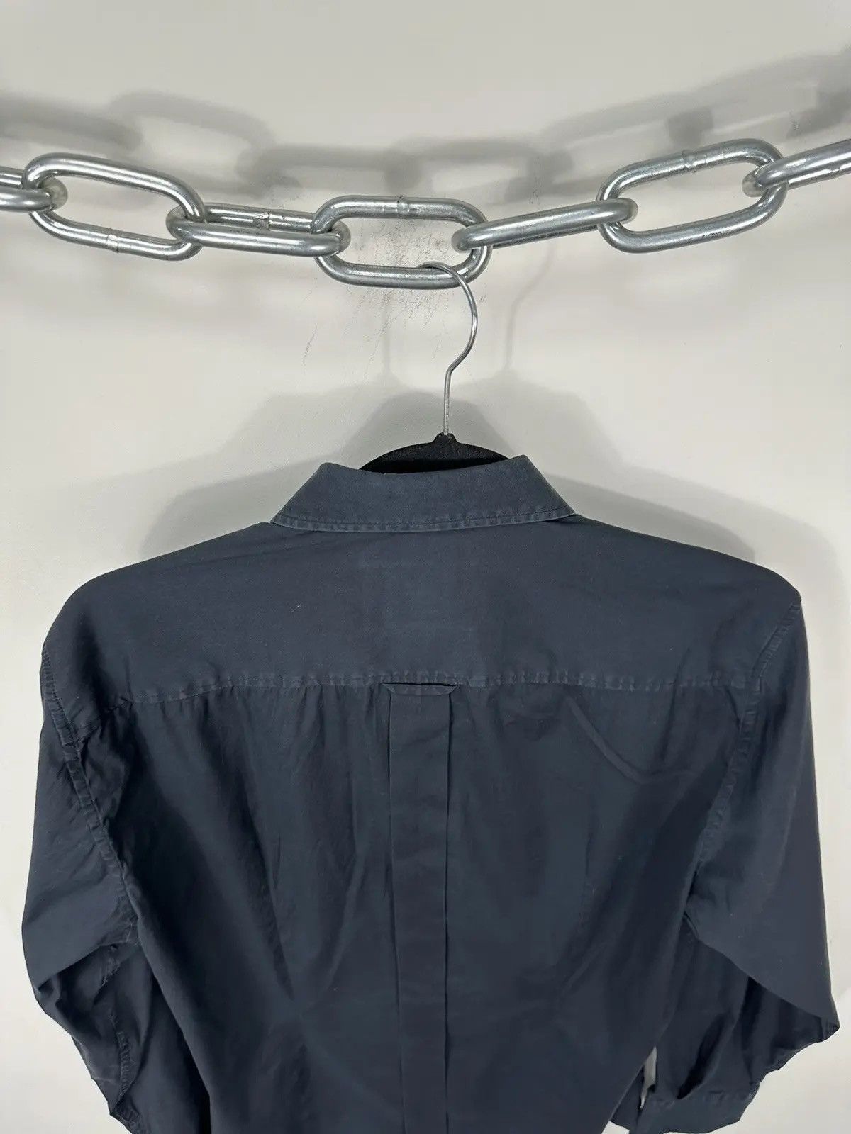 Dolce & Gabbana × Vintage Vintage Dolce & Gabbana Black Logo Luxury Button Up Shirt Size US M / EU 48-50 / 2 - 9 Thumbnail