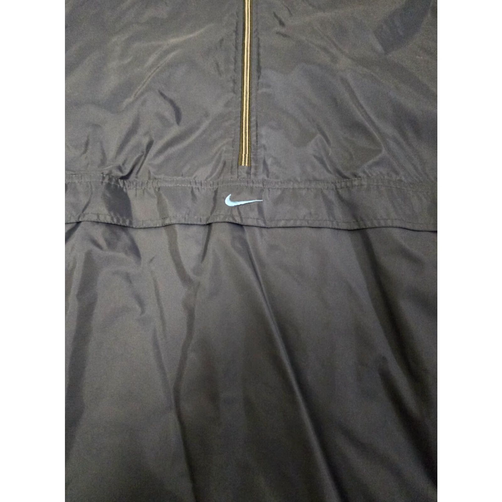 Nike VINTAGE Nike Jacket Windbreaker 1/4 Zip Pullover Large Blue Nike Air 90s Mens Size US L / EU 52-54 / 3 - 4 Thumbnail