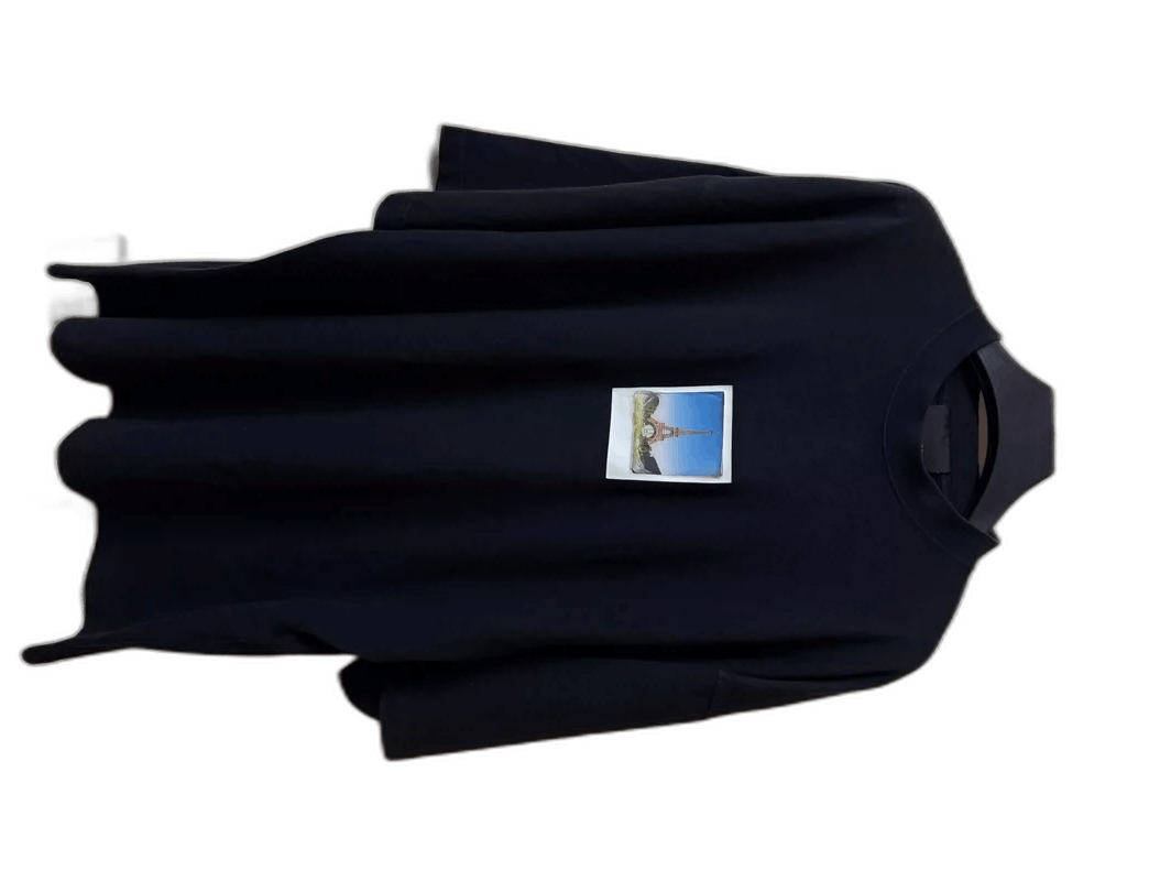 Balenciaga Balenciaga Eiffel Tower Short Sleeve T-Shirt Size US S / EU 44-46 / 1 - 1 Thumbnail