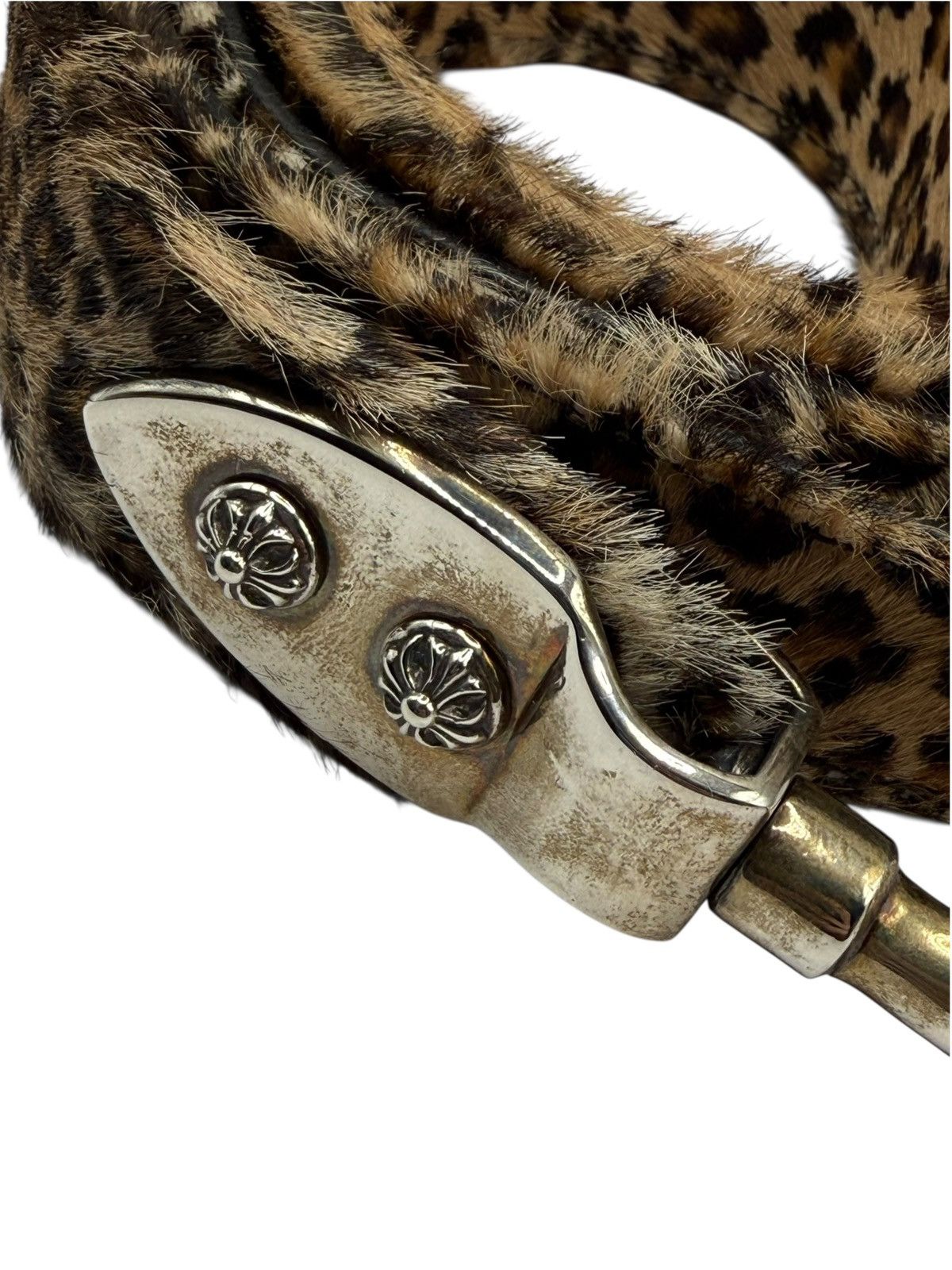 Chrome Hearts CHROME HEARTS LEOPARD LEASH AND COLLAR Size ONE SIZE - 3 Thumbnail