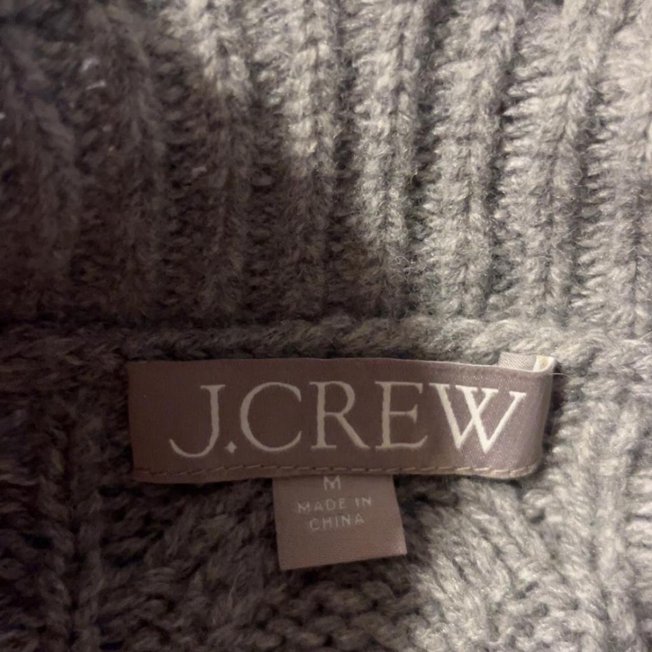 J.Crew J crew Woman Grey Knitted Sweater Size S / US 4 / IT 40 - 3 Thumbnail