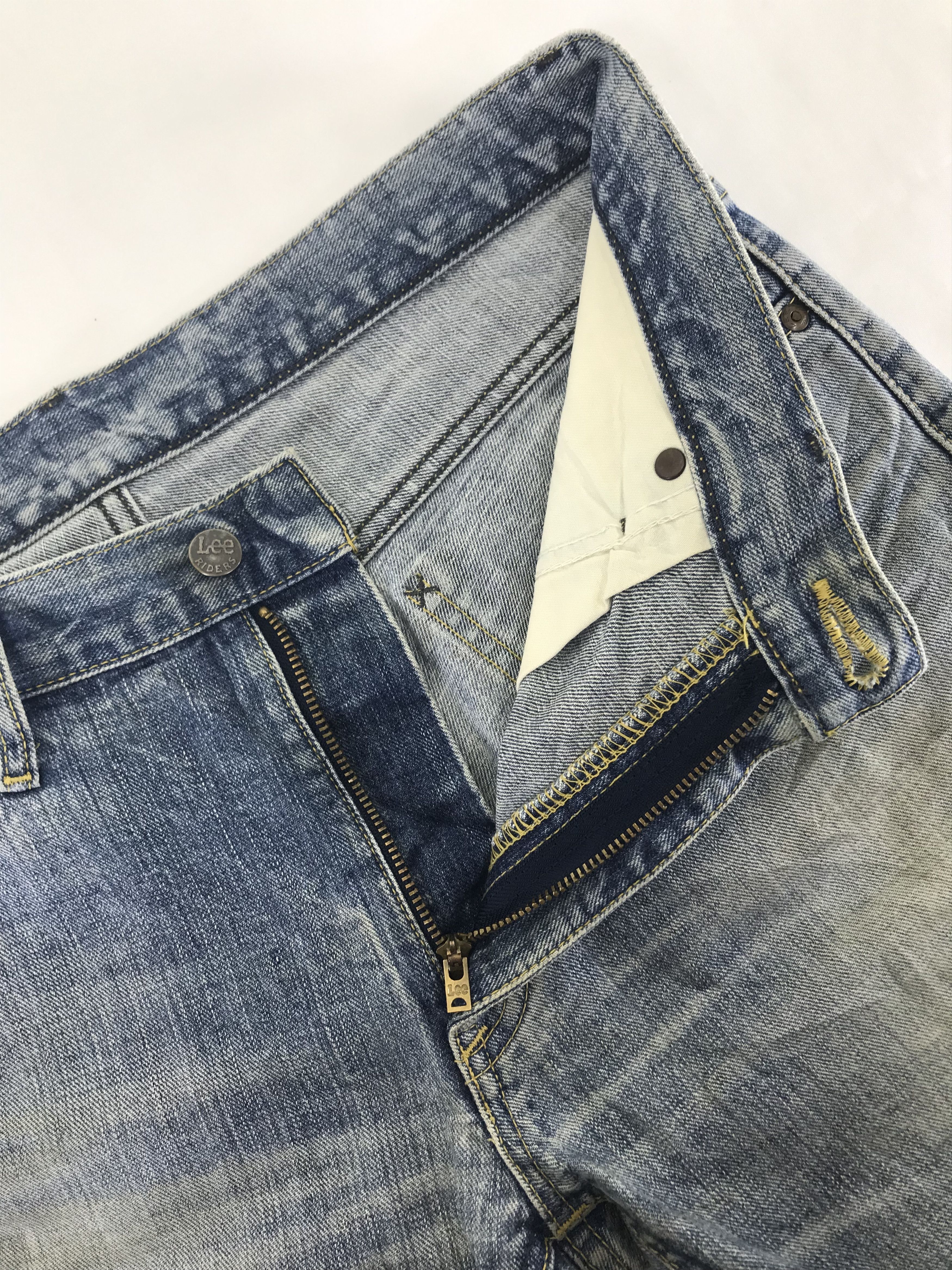 Lee Vintage Lee Riders Distressed Flare Jeans Size US 32 / EU 48 - 8 Thumbnail