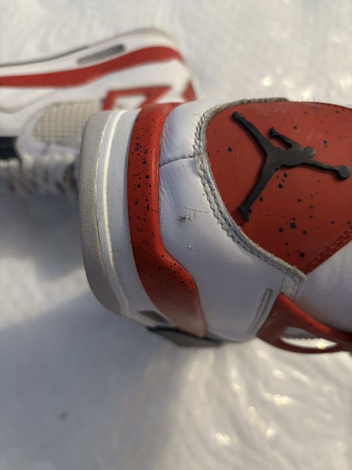 Jordan Brand Jordan 4 Red Cement Size US 9.5 / EU 42-43 - 8 Thumbnail