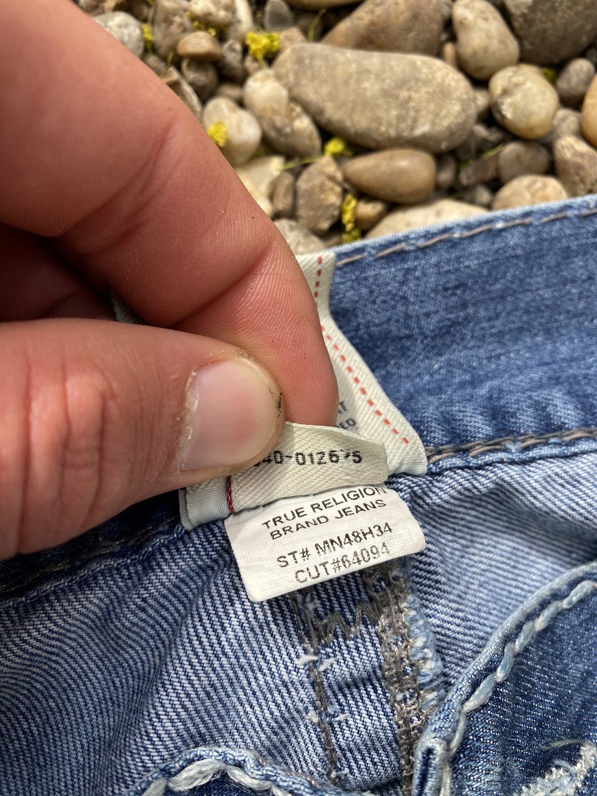 True Religion × Vintage Vintage True Religion Y2K Jeans Size US 38 / EU 54 - 8 Thumbnail