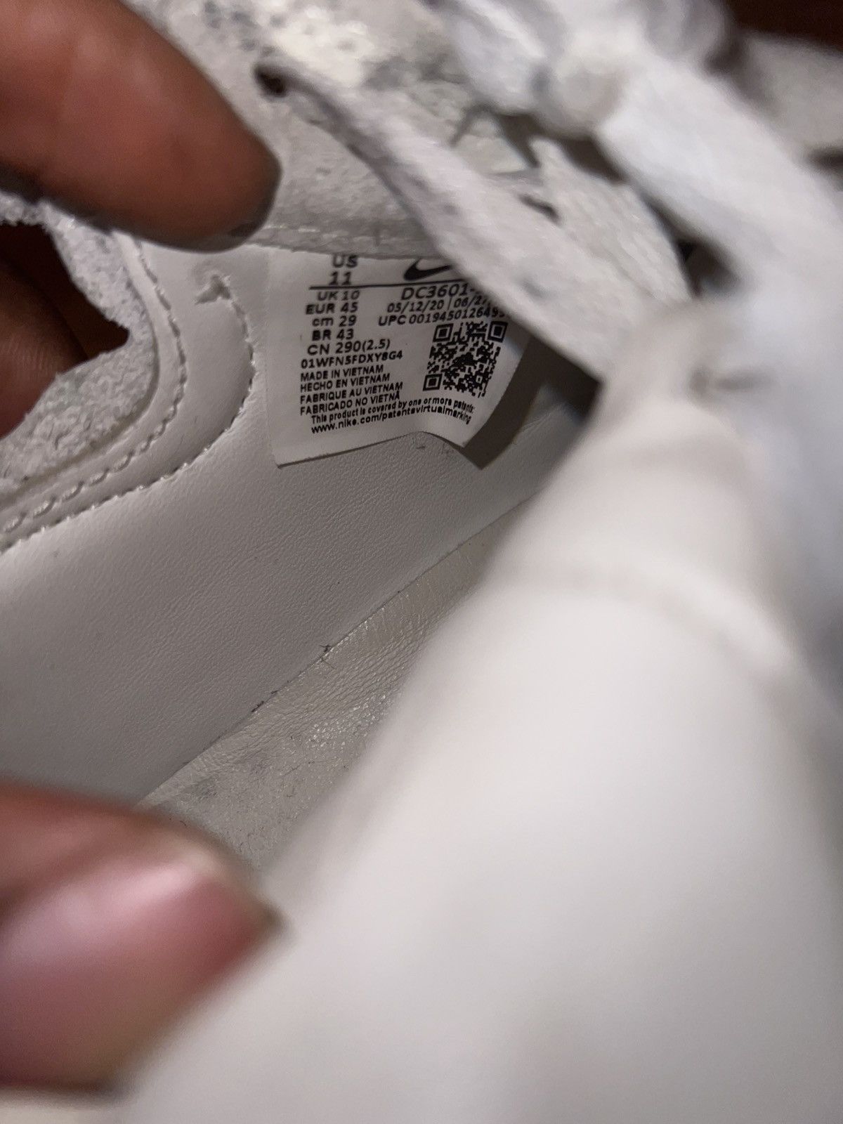 Comme des Garcons Comme des Garçons x Nike Air Force one Size US 11 / EU 44 - 7 Thumbnail