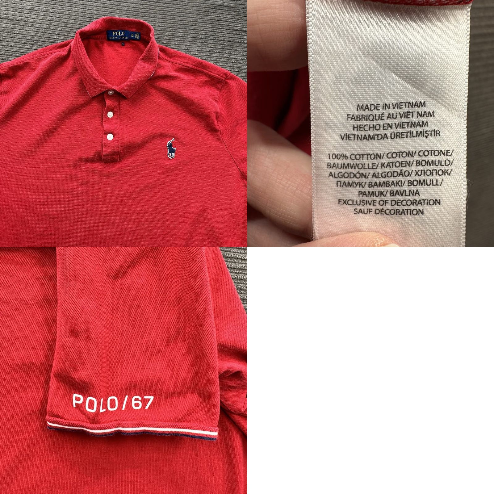 Polo Ralph Lauren Polo Ralph Lauren Polo Shirt Men XL Red Cotton Golf Preppy Casual Size US XL / EU 56 / 4 - 8 Thumbnail
