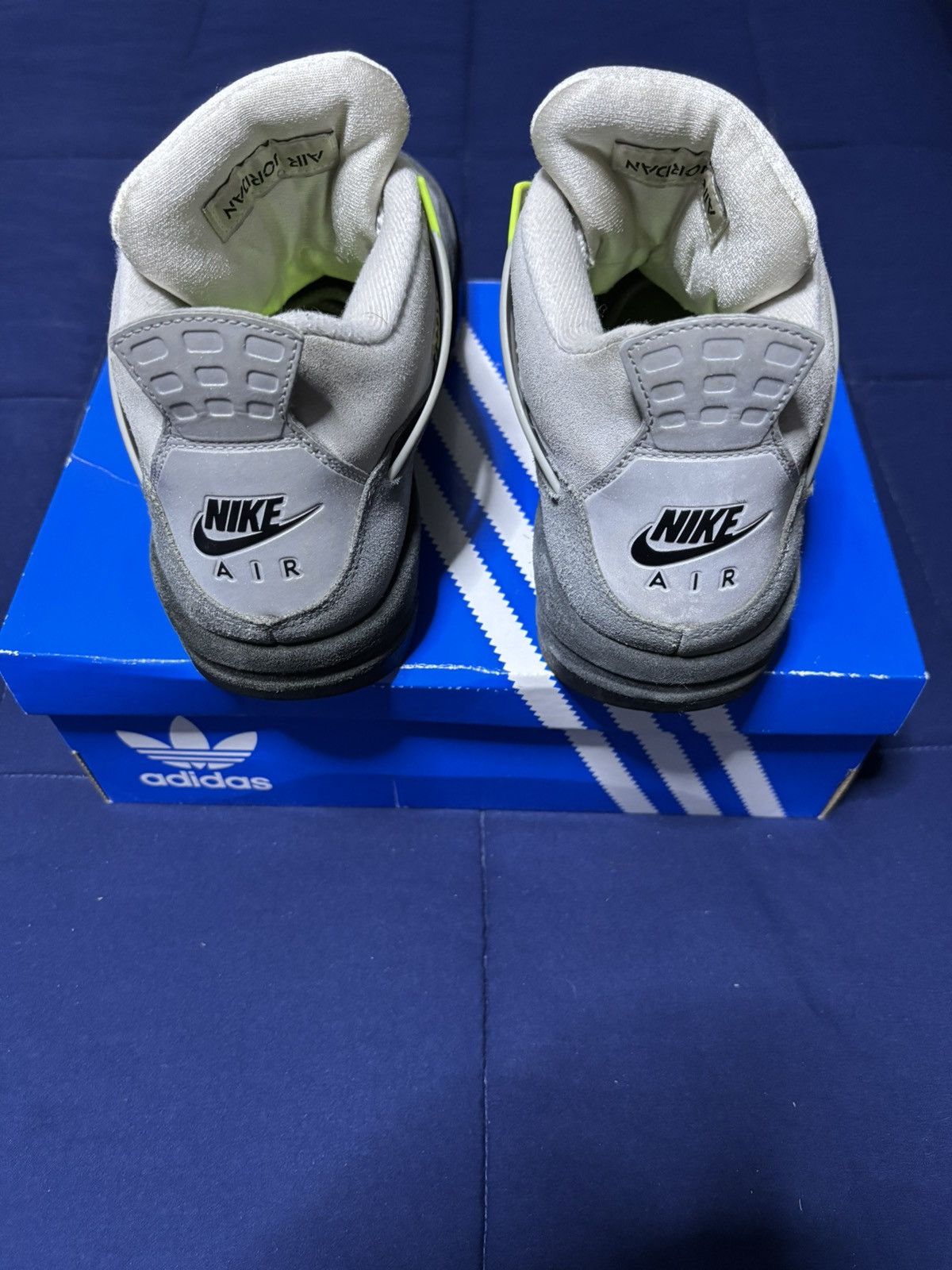 Jordan Brand Jordan 4 Retro SE Neon 95 2020 Size 9.5 Size US 9.5 / EU 42-43 - 5 Thumbnail