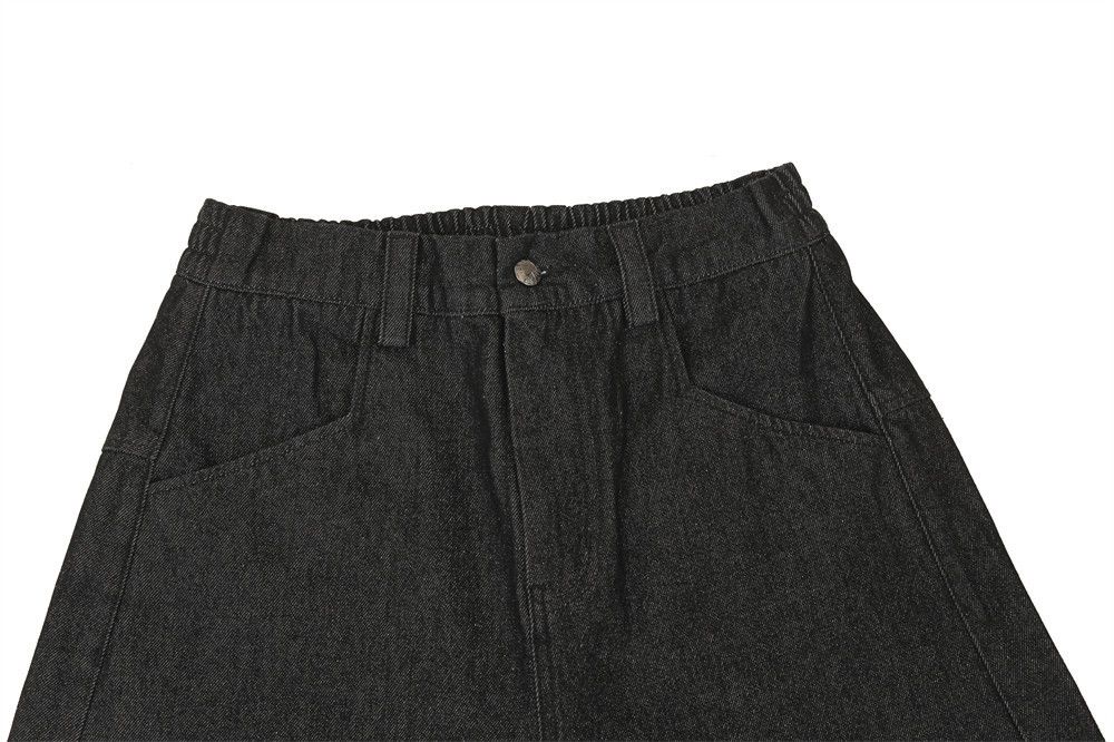 Japanese Brand × Jean American style patchwork rivet loose wide-leg scimitar jeans Size US 32 / EU 48 - 3 Thumbnail