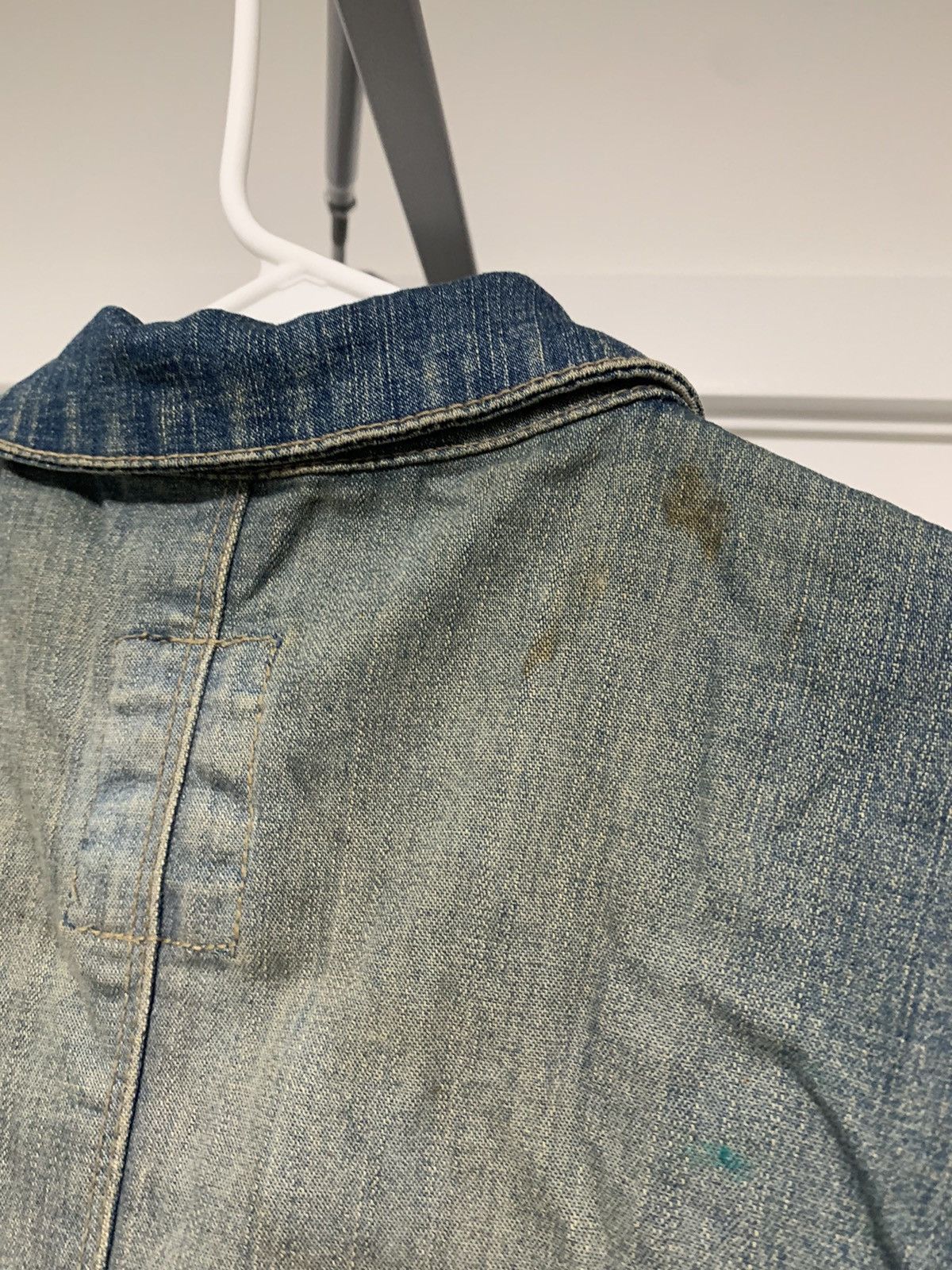 Marithe + Francois Girbaud Marithe Francois Girbaud Denim Jacket Size S / US 4 / IT 40 - 9 Thumbnail