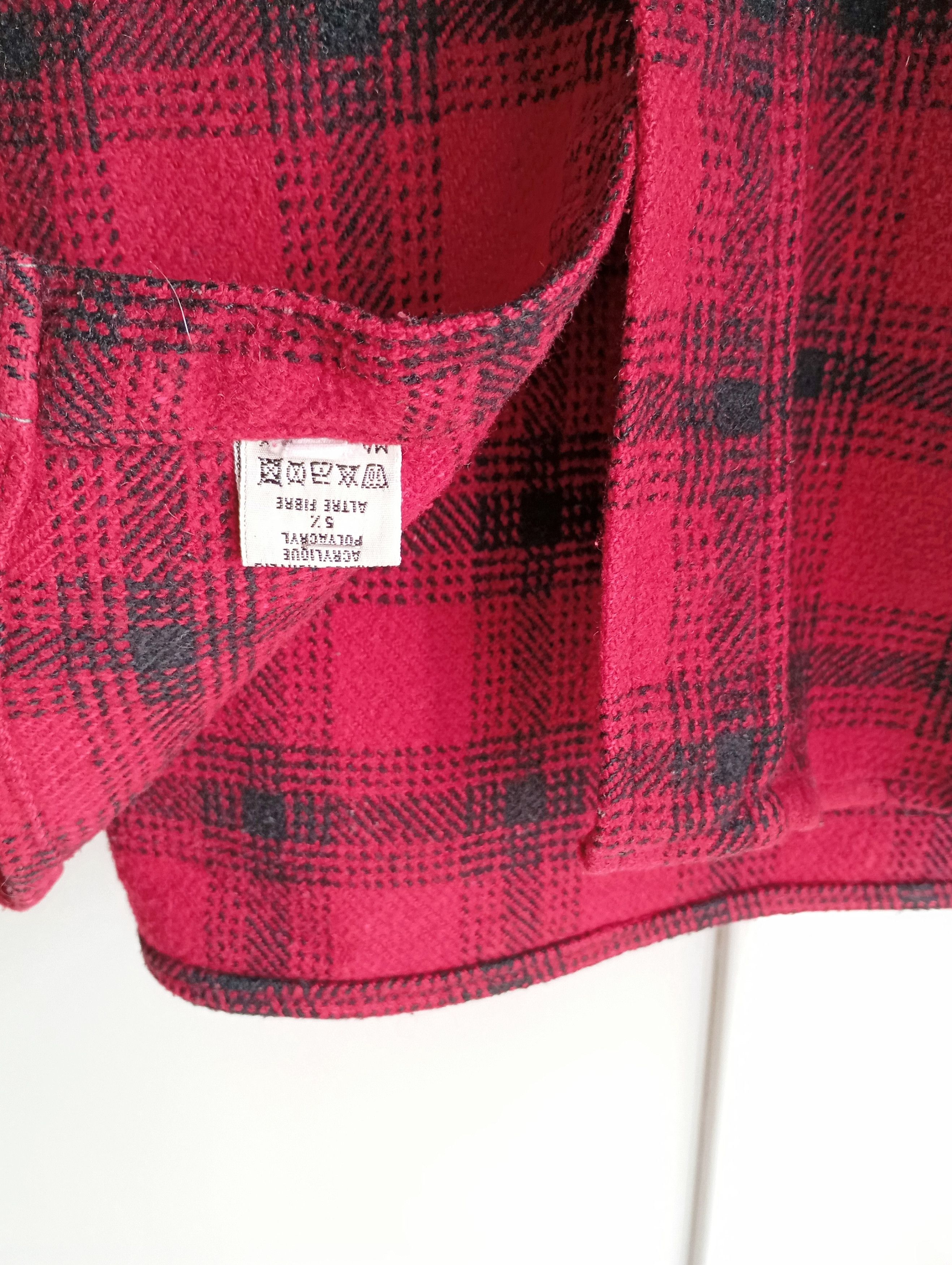 Replay × Vintage Replay 90s Italien Designer Flannel Chekered Shirt Size US XXL / EU 58 / 5 - 7 Thumbnail