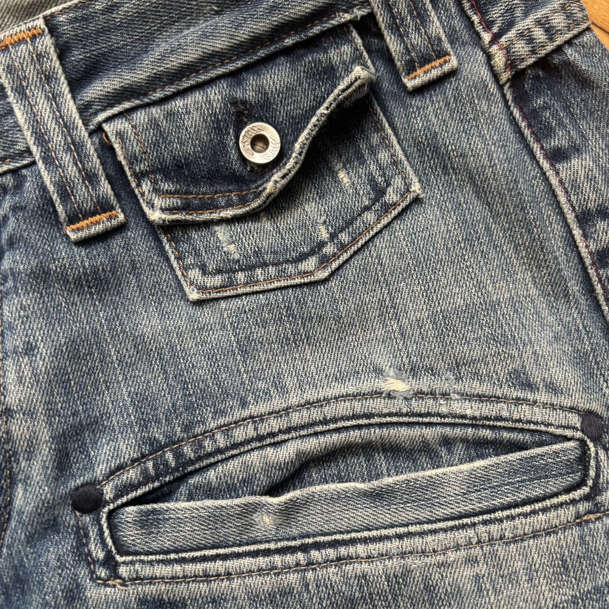 G-Star Vintage 90’s G Star Raw SEAFARER LOW LOOSE Jeans Avant-Garde Size US 32 / EU 48 - 5 Thumbnail