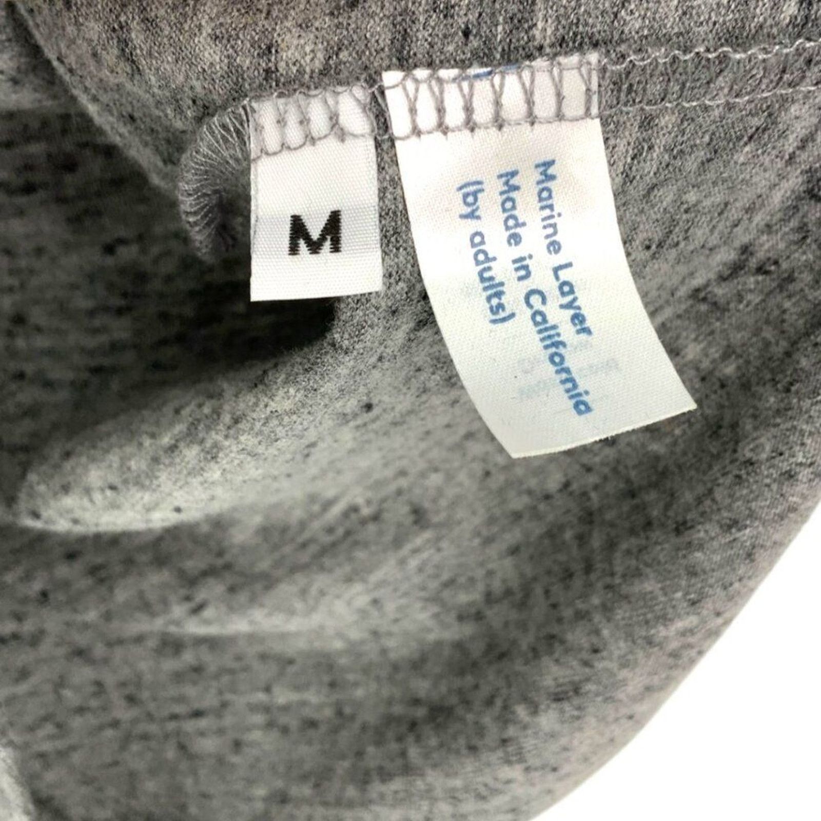 Marine Layer Marine Layer Short Sleeve V Neck T Shirt Gray Size Medium Size US M / EU 48-50 / 2 - 7 Thumbnail