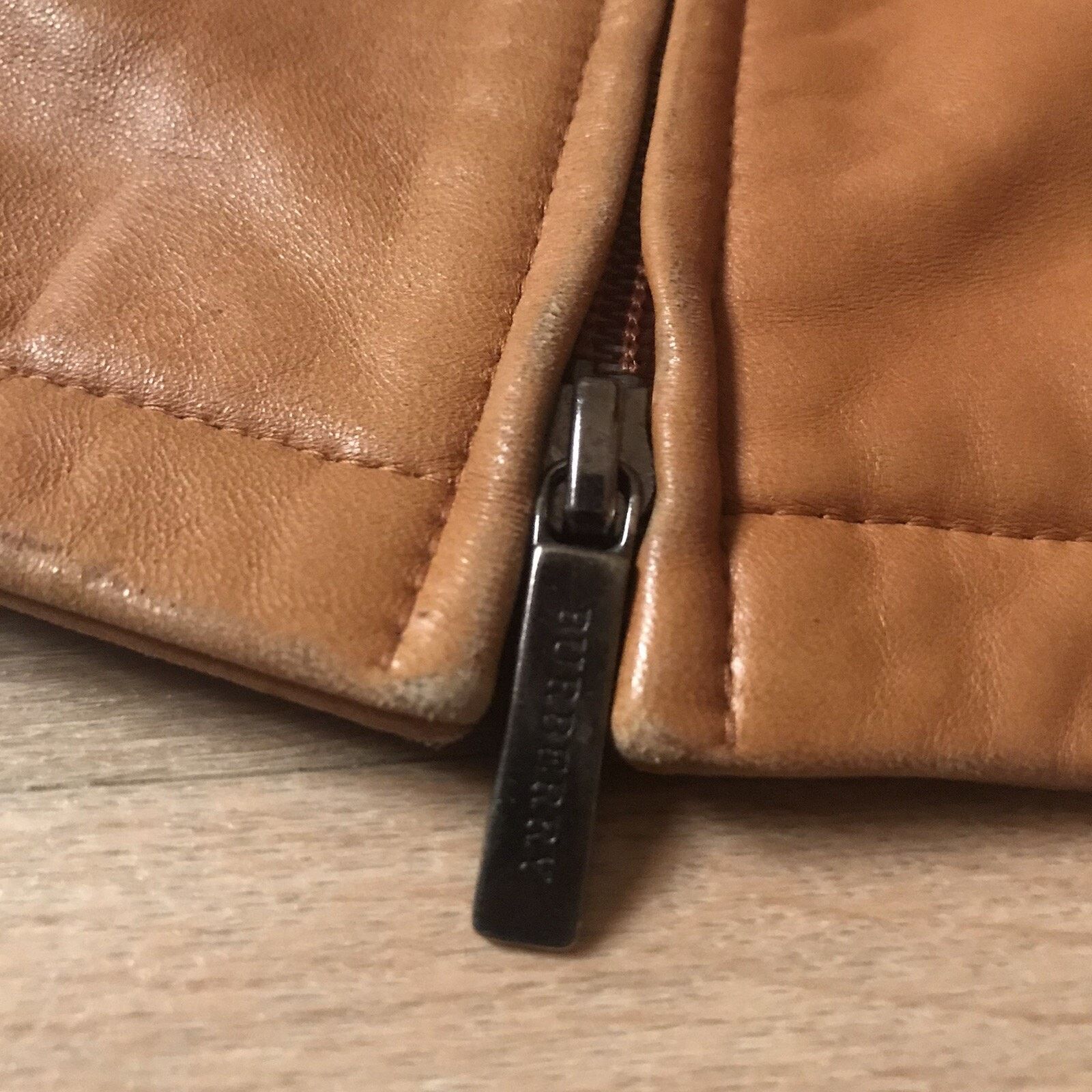 Burberry Burberry London Leather Jacket trench coat Overcoat ORANGE Size L / US 10 / IT 46 - 9 Thumbnail