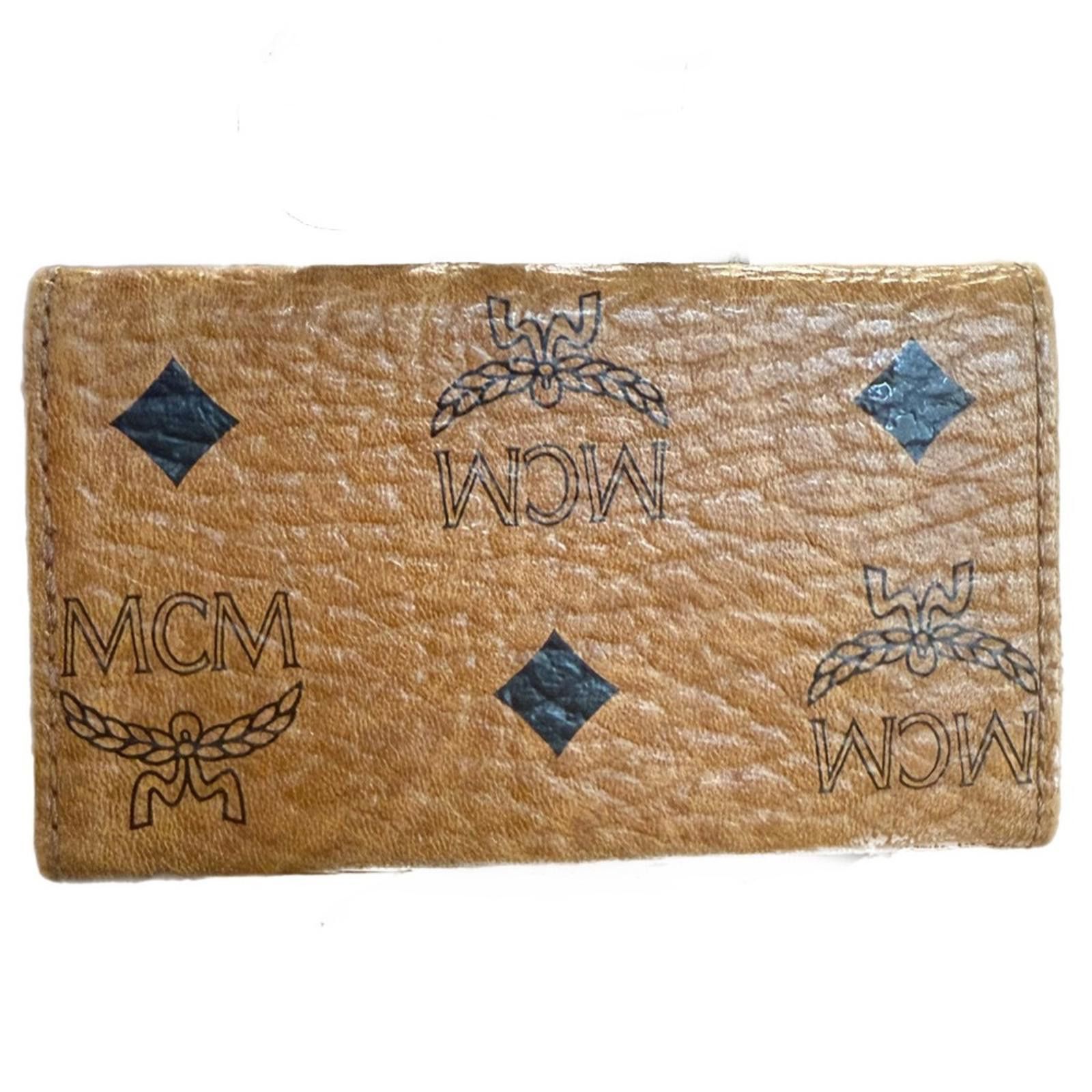 MCM MCM Tan Leather Key Case - EUC Size ONE SIZE - 2 Thumbnail
