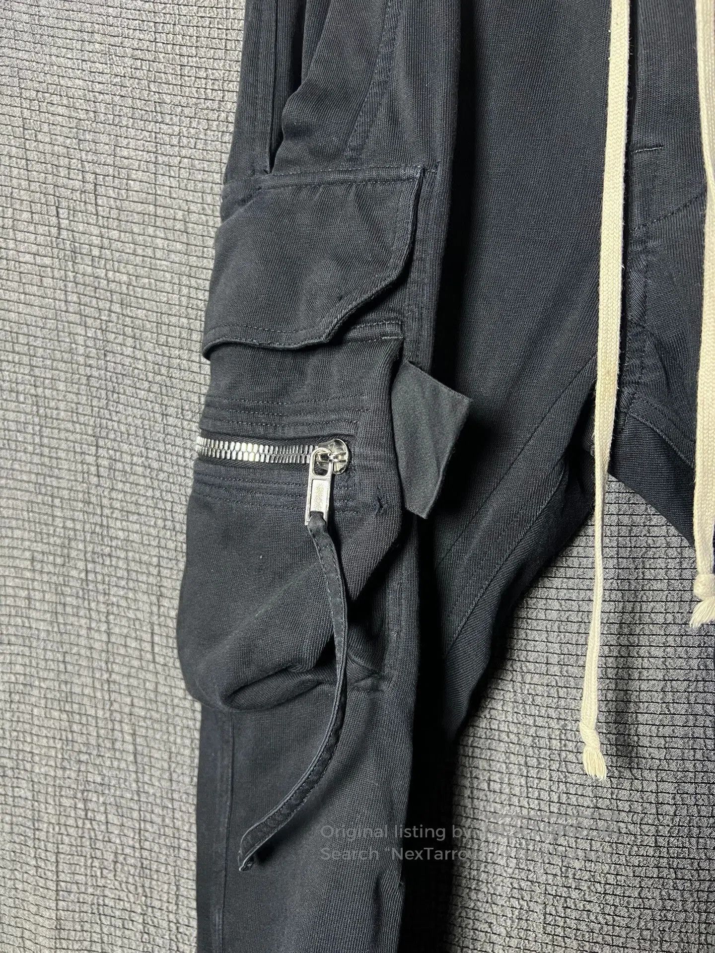 Rick Owens Rick Owens Multi-Pocket Drawstring Pants. Size US 30 / EU 46 - 3 Thumbnail