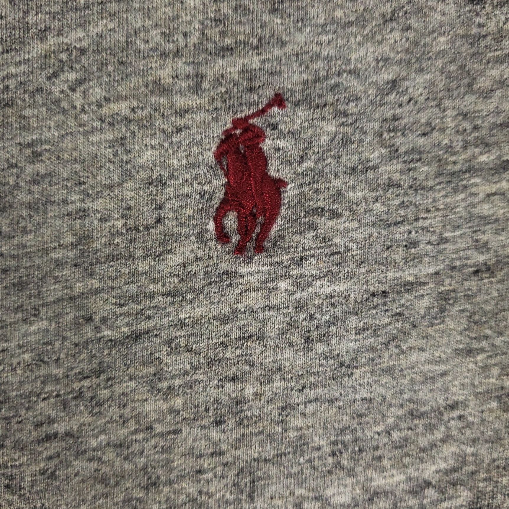 Ralph Lauren RALPH LAUREN T-Shirt Mens XL Gray Long Sleeve Crew Neck Casual Logo Regular Fit Size US XL / EU 56 / 4 - 3 Thumbnail