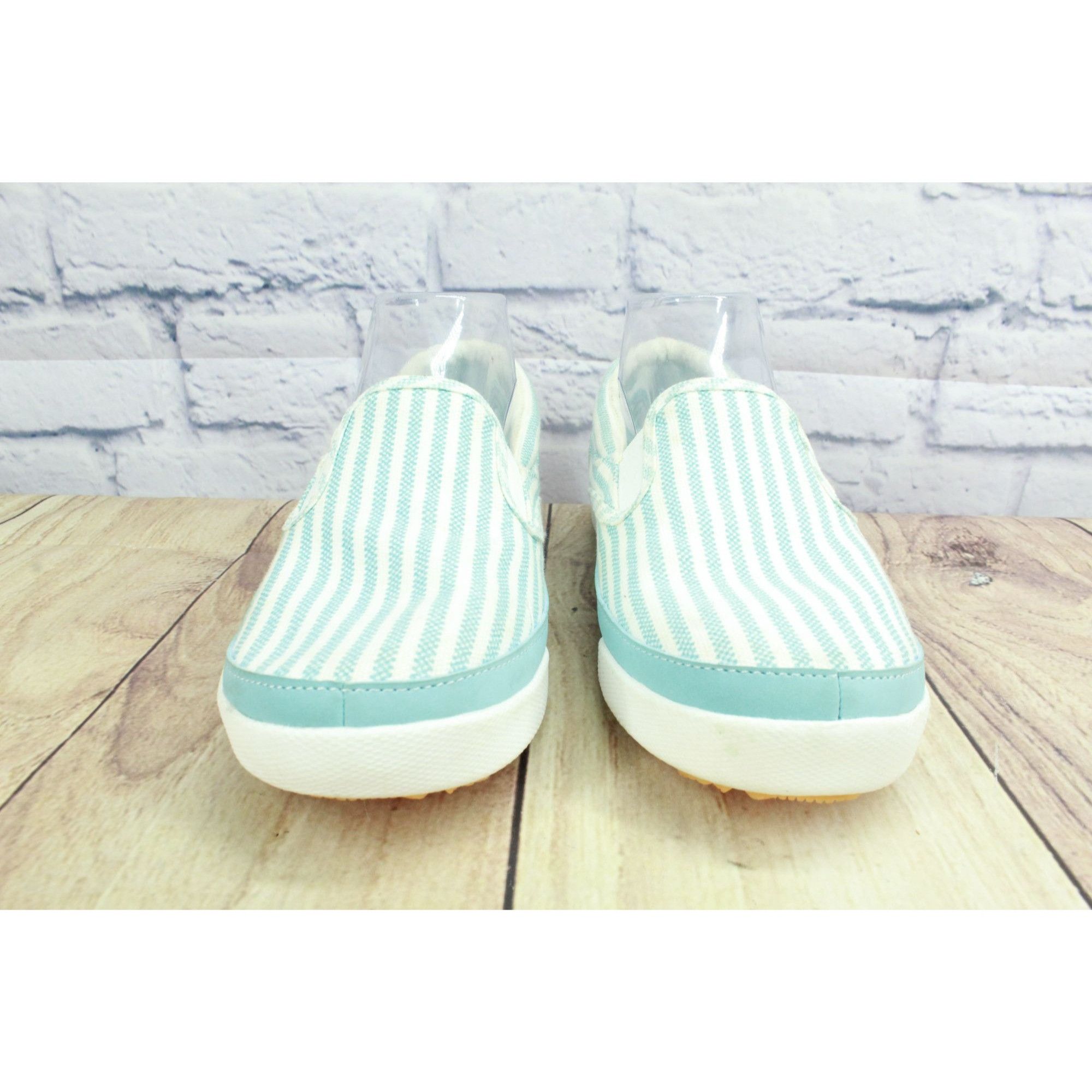 L.L. Bean LL Bean Tidal Striped Canvas Slip-On Deck Shoes Size 8 Size US 8 / IT 38 - 4 Thumbnail