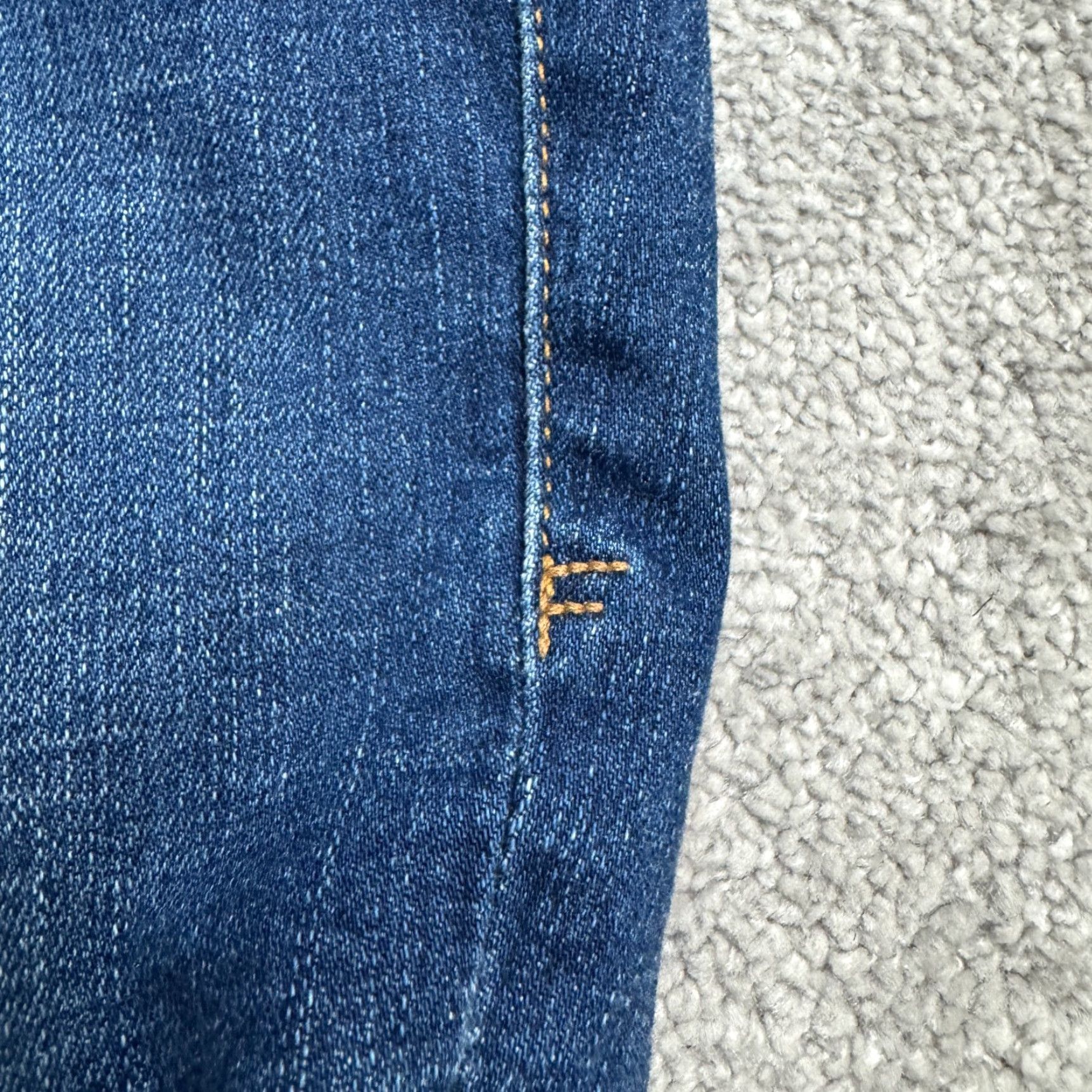 Frame Frame Le Skinny De Jeanne Crop Denim Jeans Womens 27 Work Wash Raw Frayed Hem Size 27" / US 4 / IT 40 - 5 Thumbnail