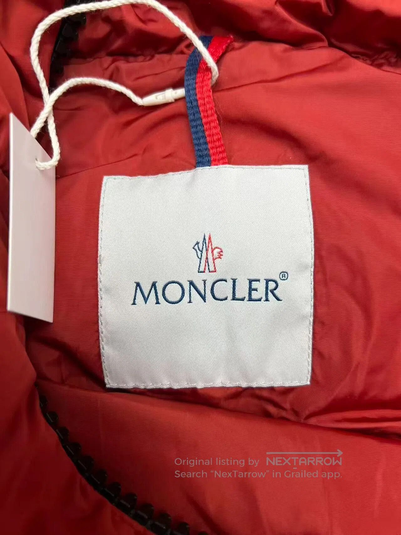 Moncler Moncler Red Puffer Vest Size 00. Size US XS / EU 42 / 0 - 3 Thumbnail