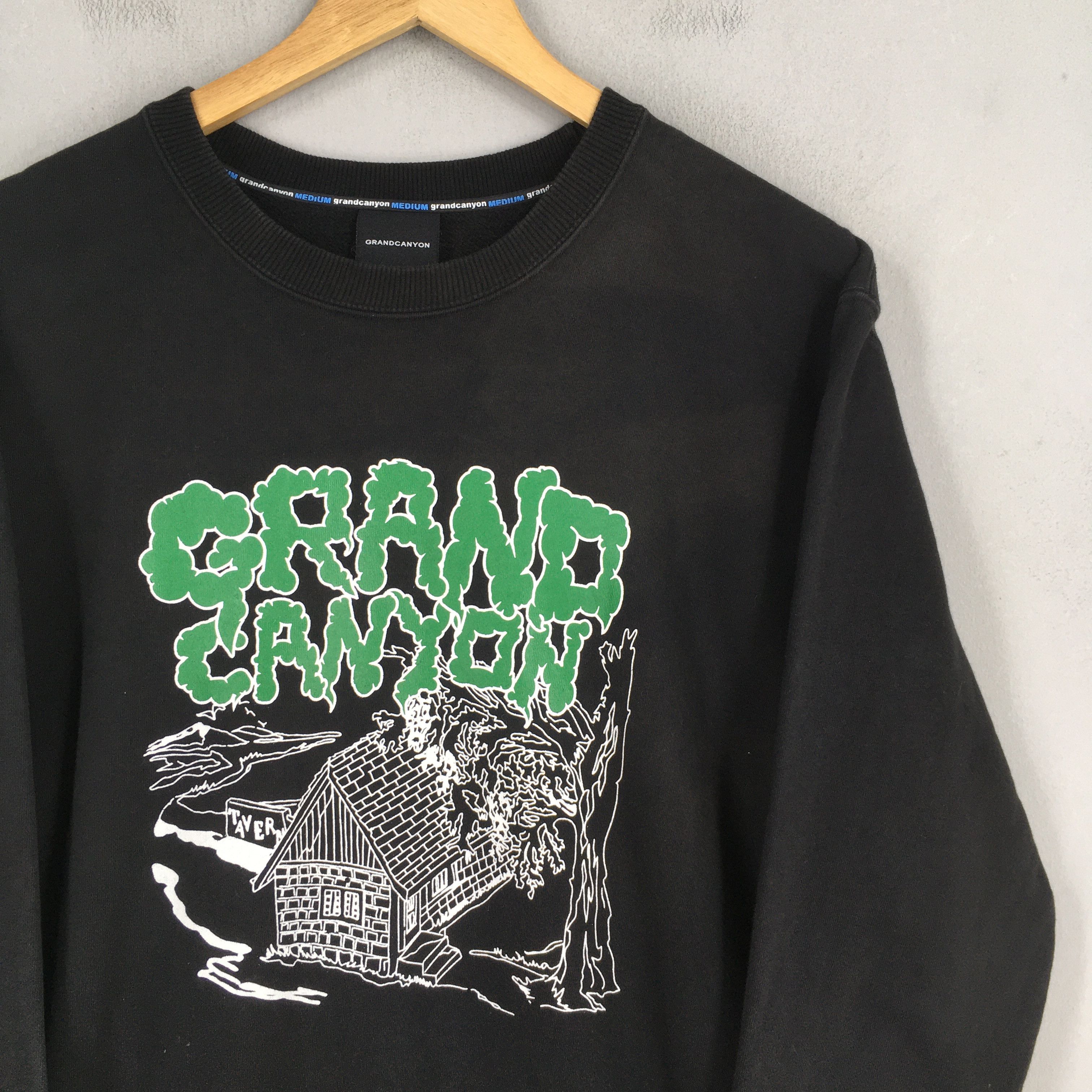 Vintage Vintage Grand Canyon Graffiti Painted Sweatshirt Large Size US L / EU 52-54 / 3 - 2 Thumbnail