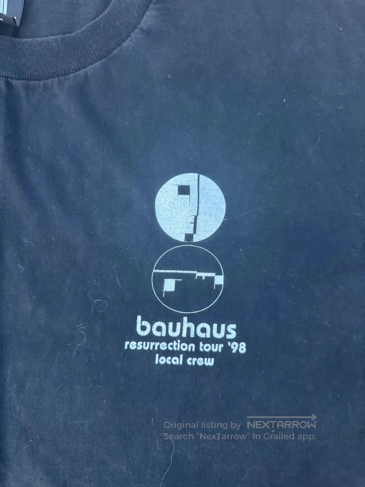 Vintage Vintage Bauhaus Small Logo Tee. Size US M / EU 48-50 / 2 - 2 Thumbnail