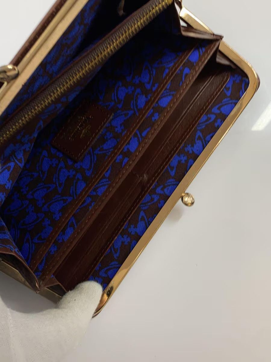 Vivienne Westwood Vivienne Westwood Plain Lthr Long Wallet Brown Size ONE SIZE - 6 Thumbnail